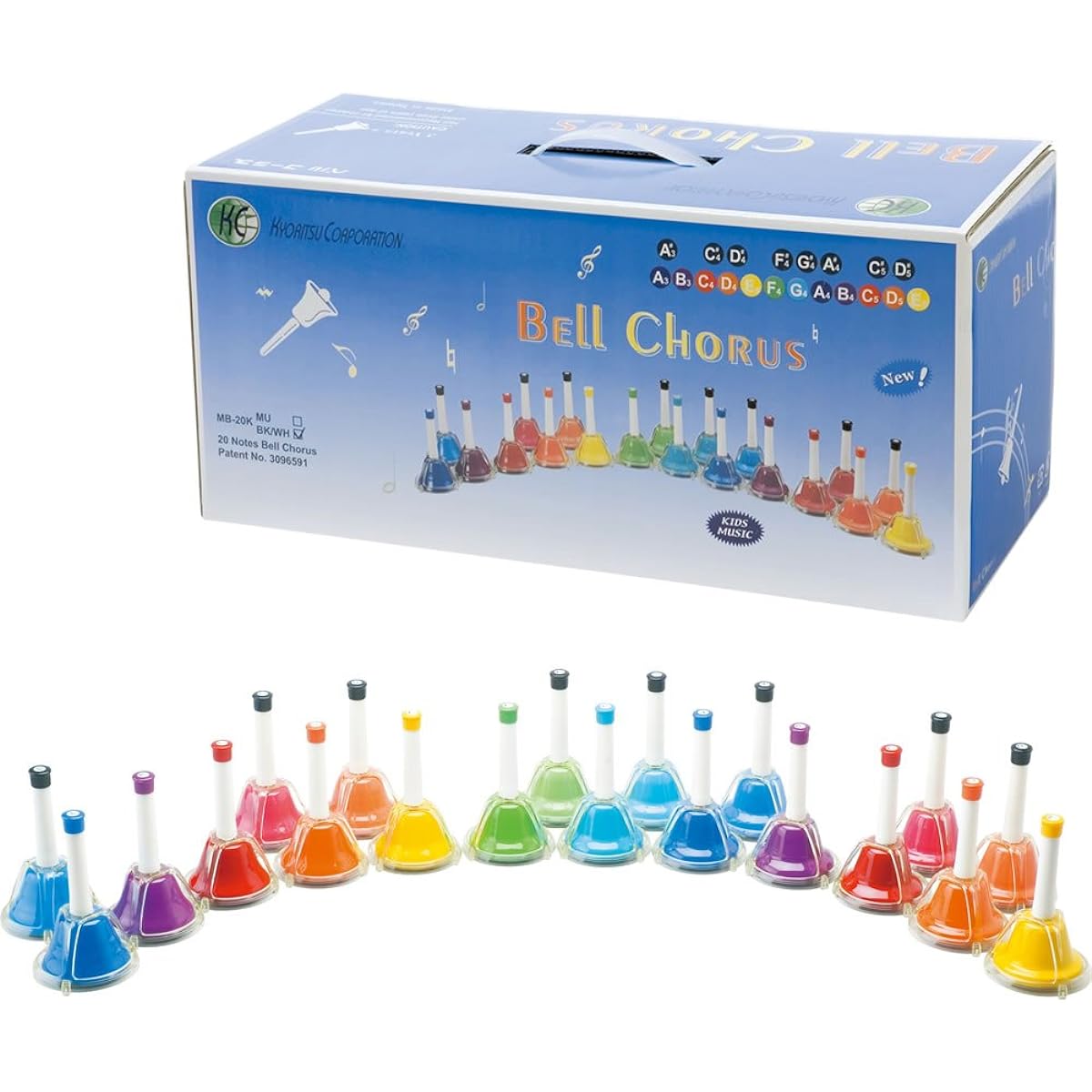 Music bell (hand bell) 20 sounds MB-20K/MU