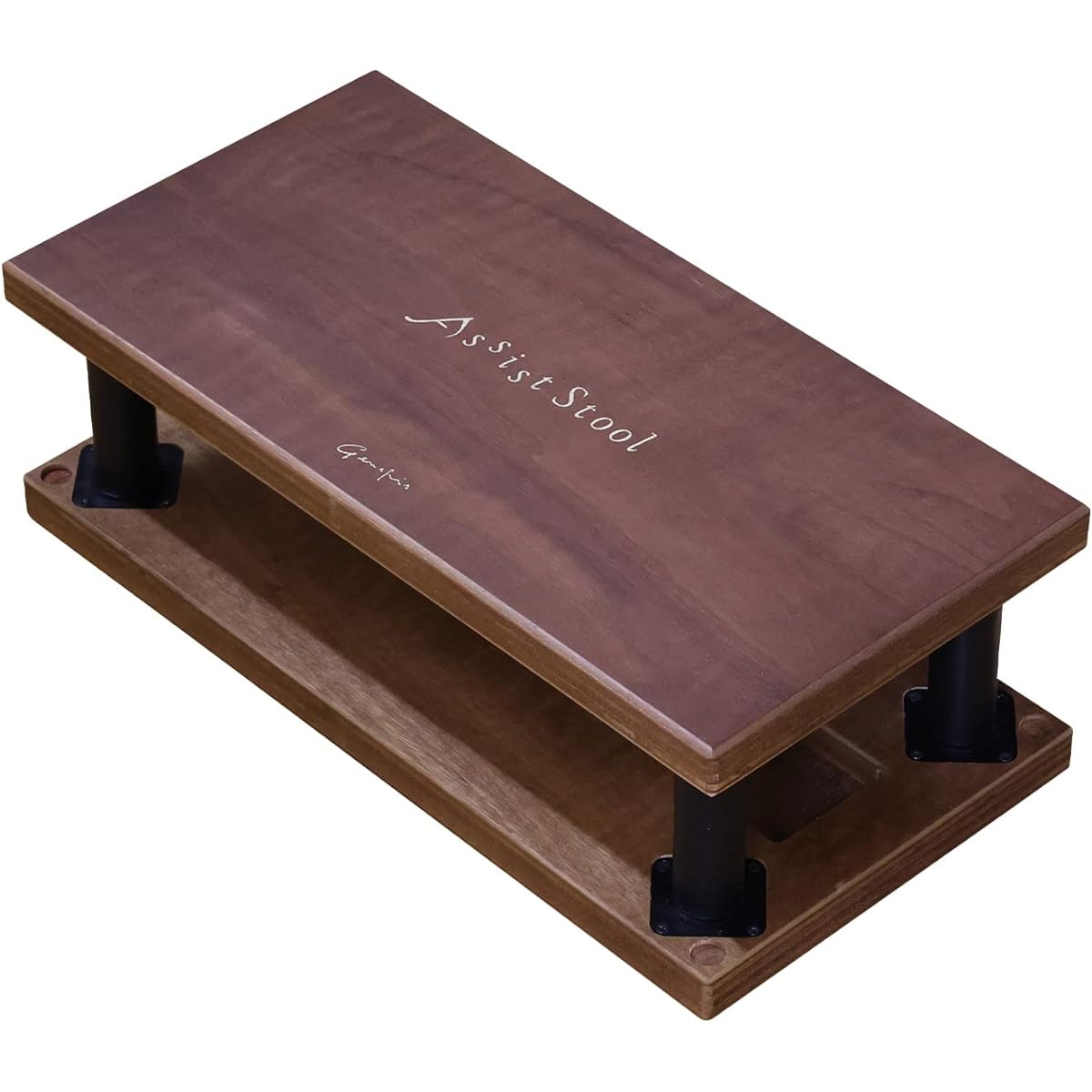 [Single Item] Genepis Assist Stool Standard Product Comprehensive Piano Service Piano Assistance (Walnut)