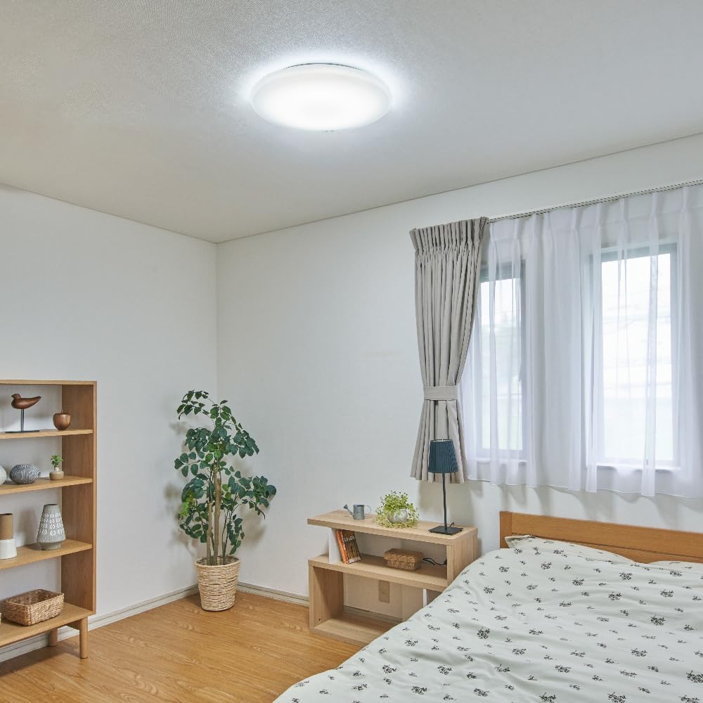 [Earthquake/Disaster Countermeasures] Doshisha Ceiling Light LED Power Outage Detection Ceiling 6 Tatami Mats 3200lm 11 Levels of Dimming 2 Levels of Night Light Remote Control Recommended Certification for Disaster Prevention Products Sleep Timer Lumino