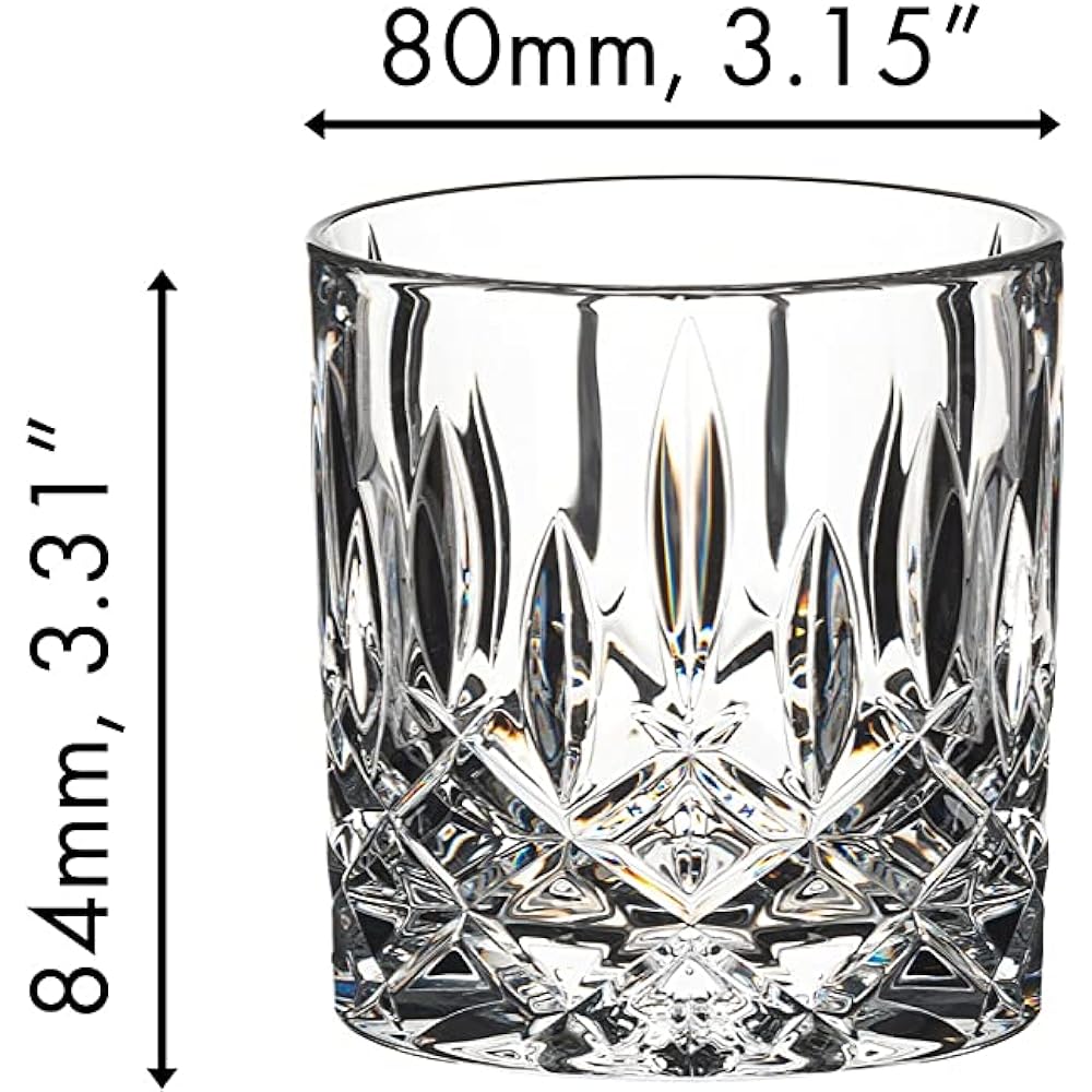 Riedel [Genuine] Glass Pair Set Pair Set Tumbler Collection Spey Single Old Fashioned 245ml 0515/01S3