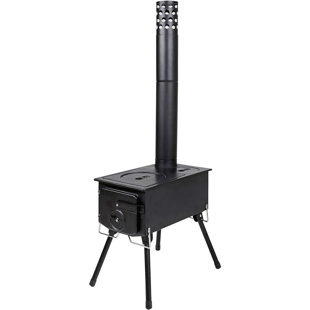CAPTAIN STAG Stove BBQ KAMADO Furnace Chimney Square Stove UG-51