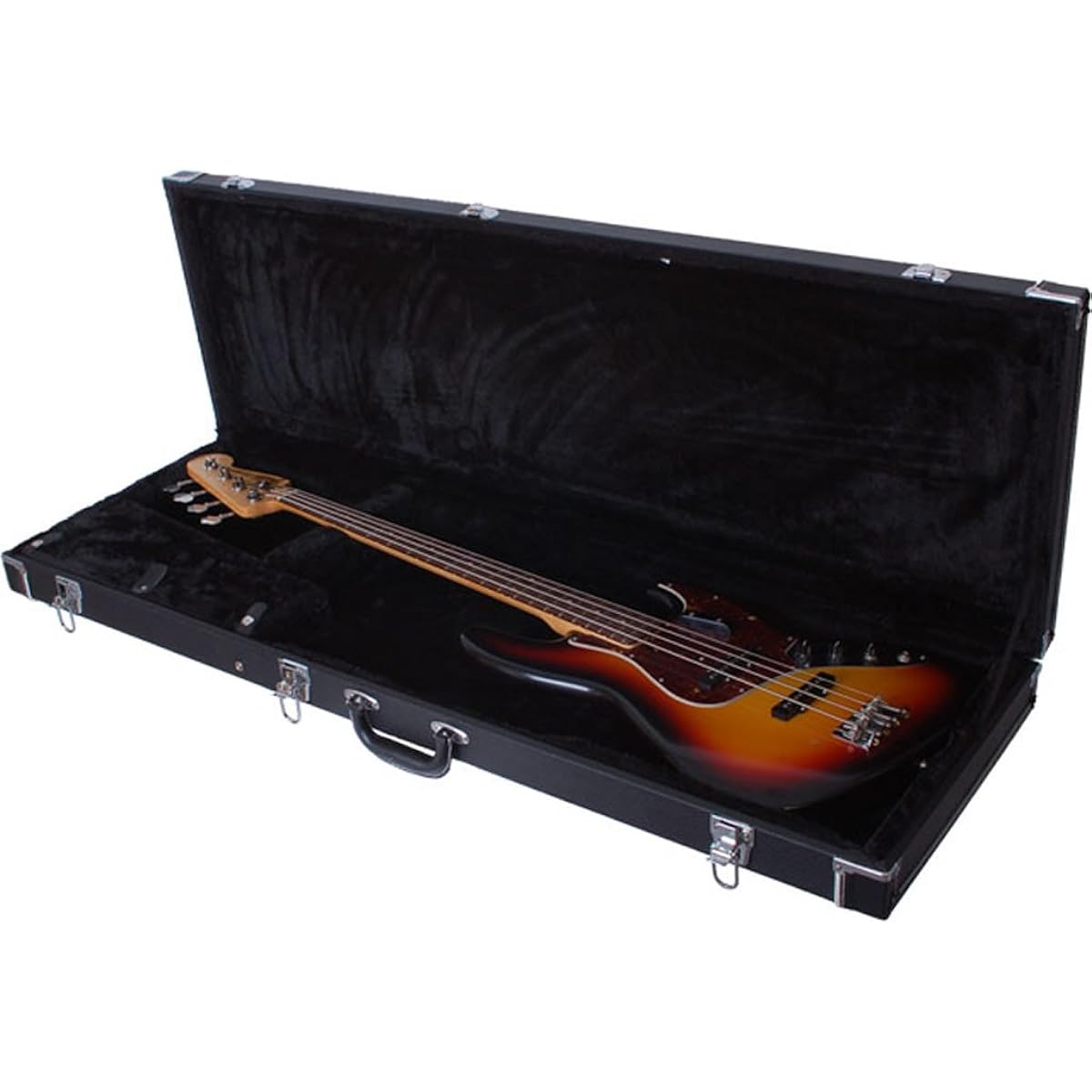 KC Electric Bass Hard Case EB-130 (Jazz Bass/Precision Bass Compatible)