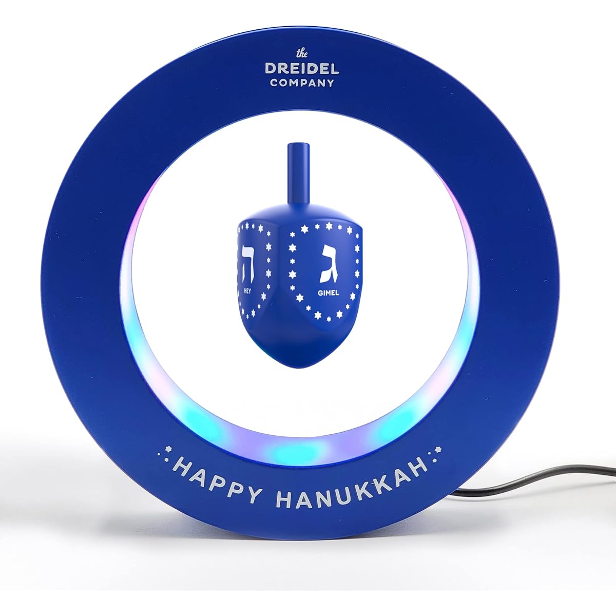 Hanukkah Floating Dreidel Chanukah Decoration (O-ring Floating Dreidel)