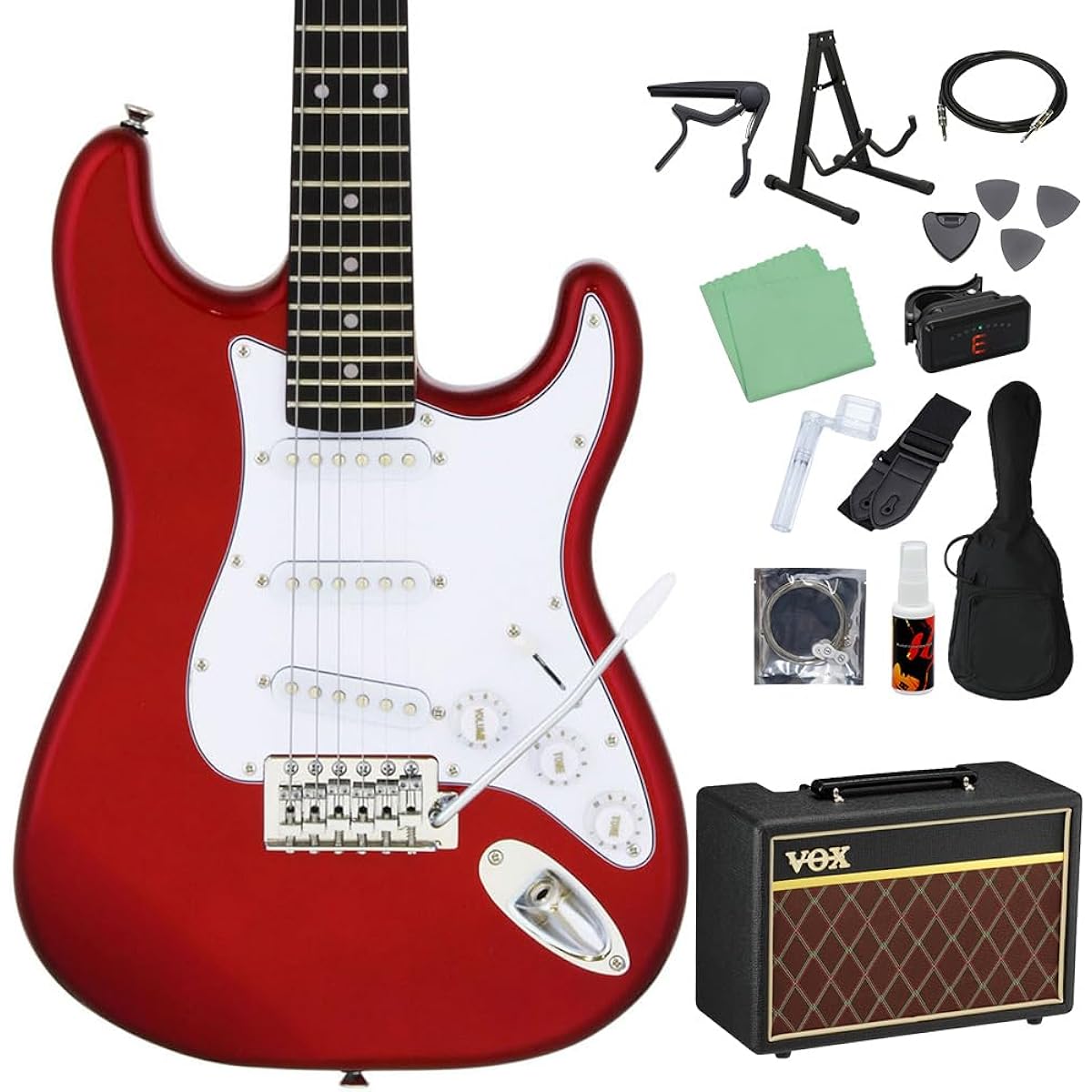LEGEND LST-MINI CA Electric Guitar Beginner 14-piece Set [With VOX Amplifier] Legend