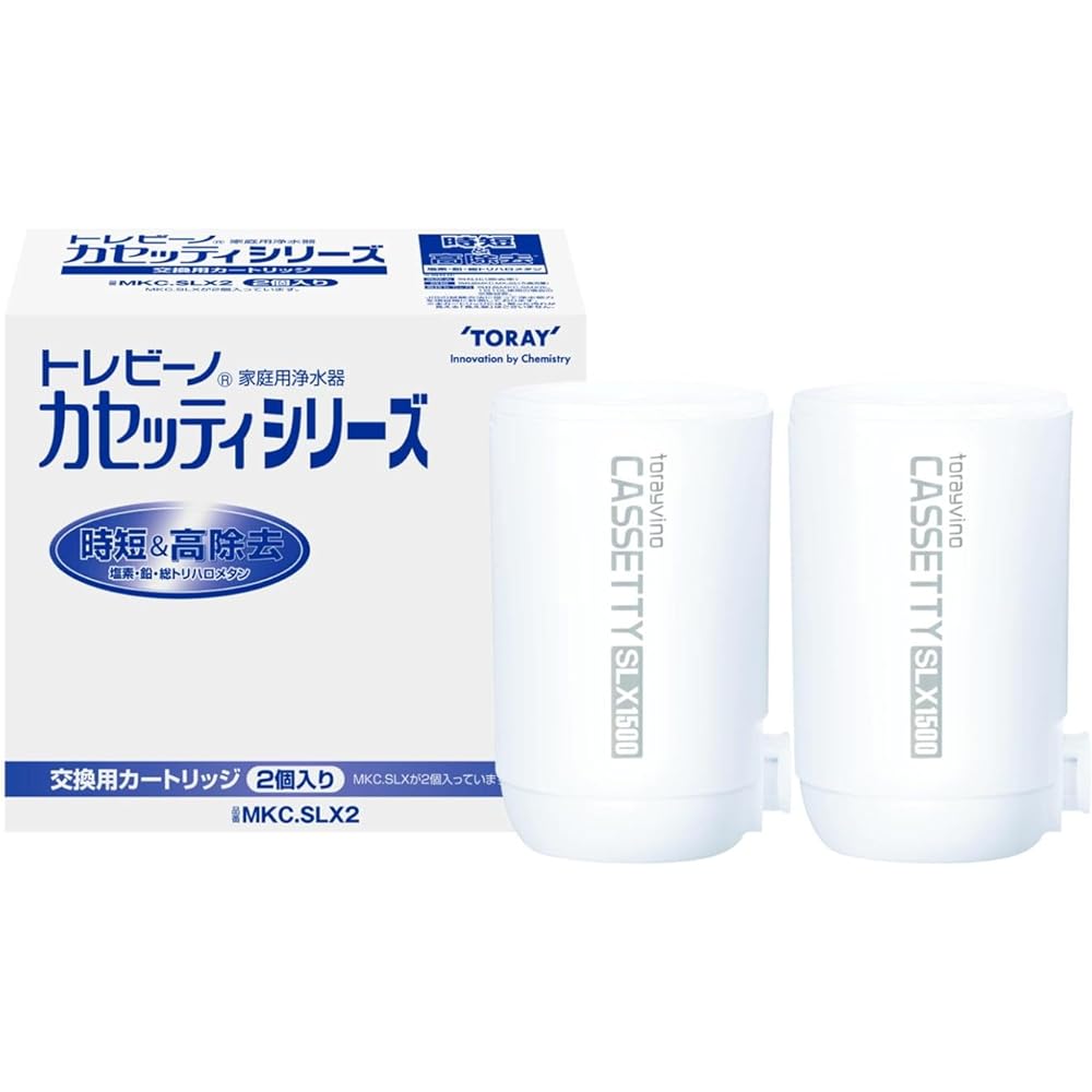 Toray Trevino Water Purifier Cassetti Series Cartridge Total 1 Piece [Replacement Cartridge MKC.SLX]