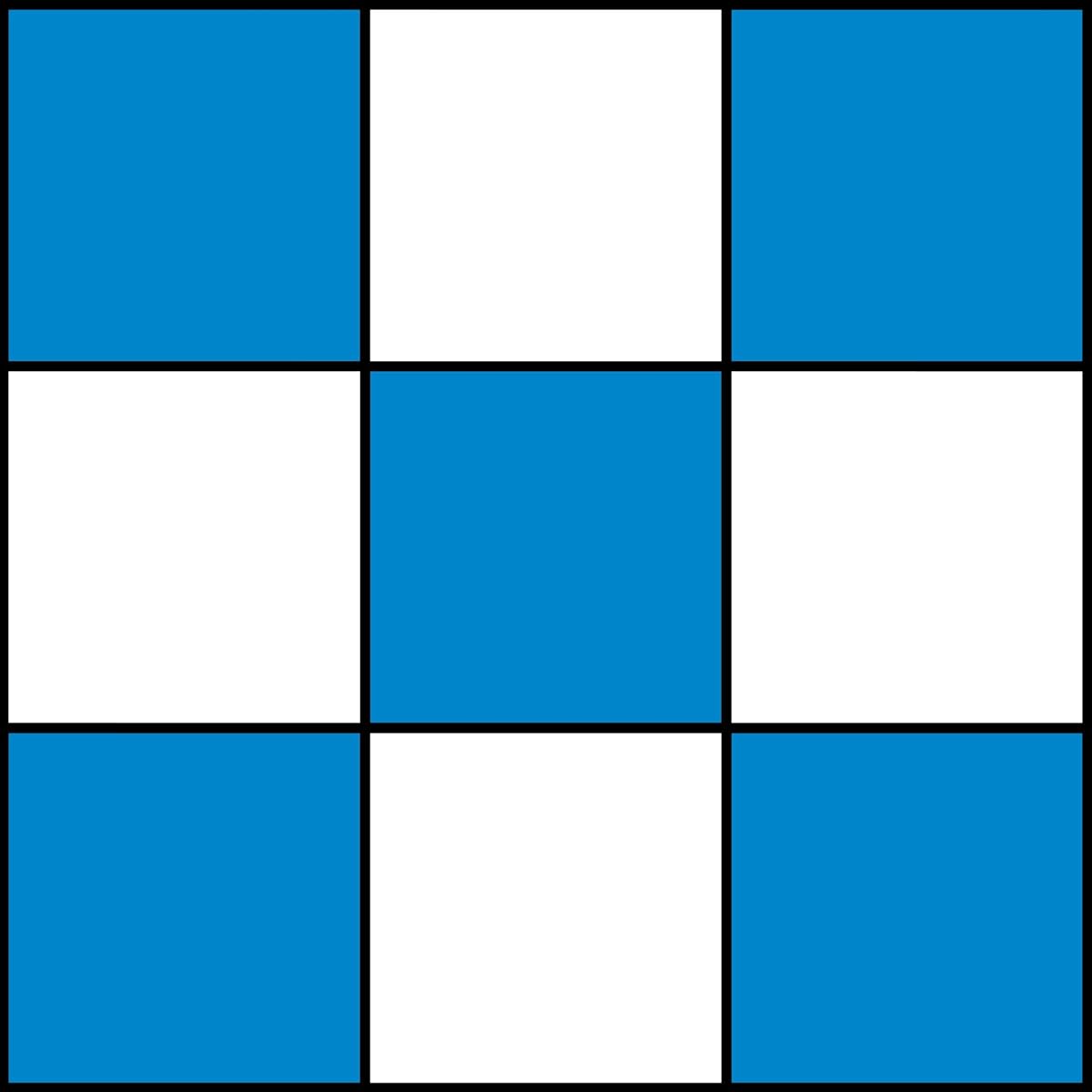 WE Games Blue Mouse Pad Chess Board 20" Made in the USA