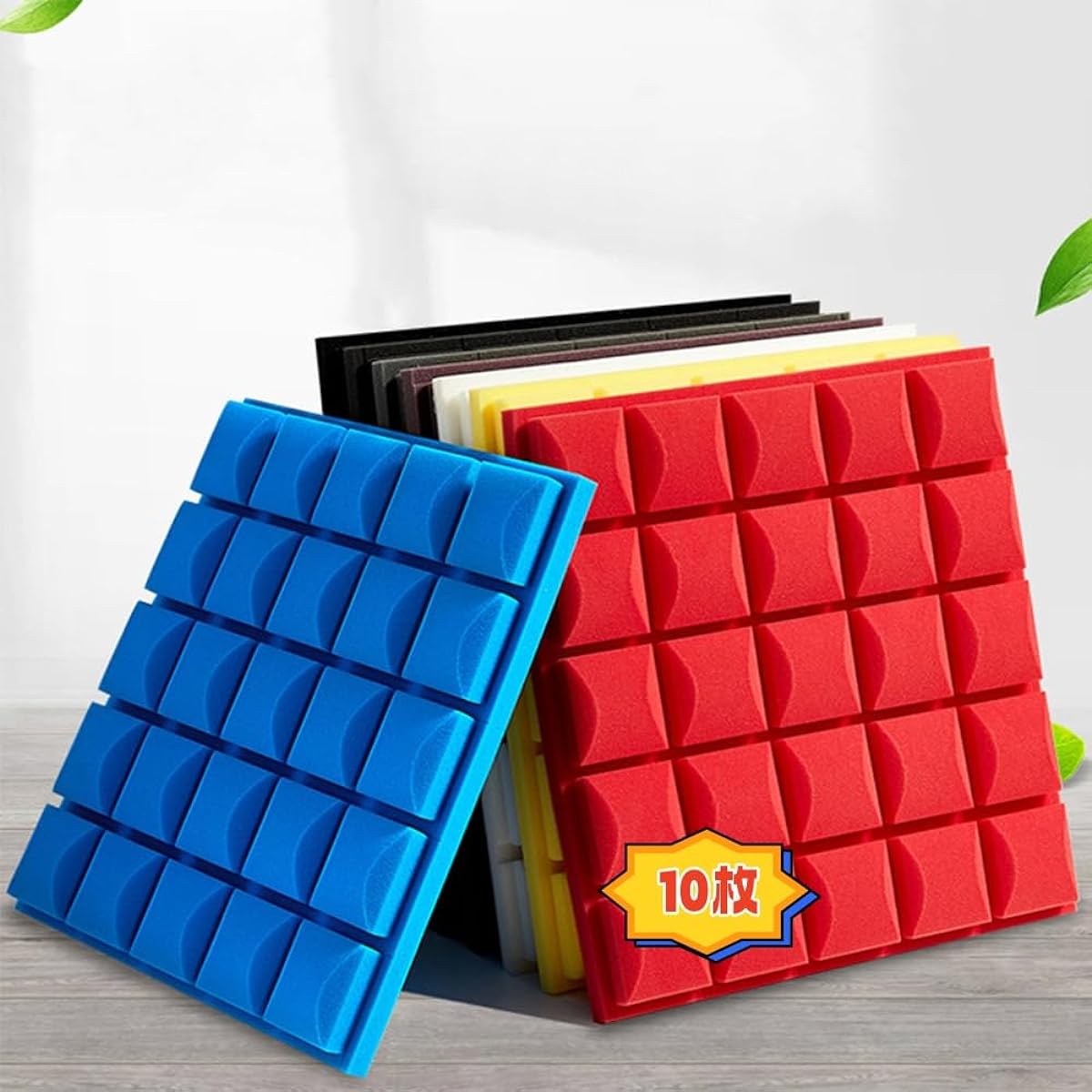 rbing Panel, Sound Absorbing Mat, Effective, Noise Countermeasures, High Quality Material, Apartment, Interior Decoration, Flame Retardant, Insulation, Attachment, DIY, Soundproofing Measures, Noise Prevention, Cushioning Material, Sound Deadening (Gray)