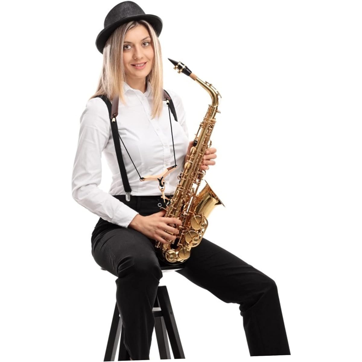 Vaguelly 8pcs Saxophone Strap Saxophone Neck Shoulder Strap Tenor Saxophone Alto Saxophone Harness Saxophone Neck Harness Saxophone Sling Fajas Cuerpo De Guitarra