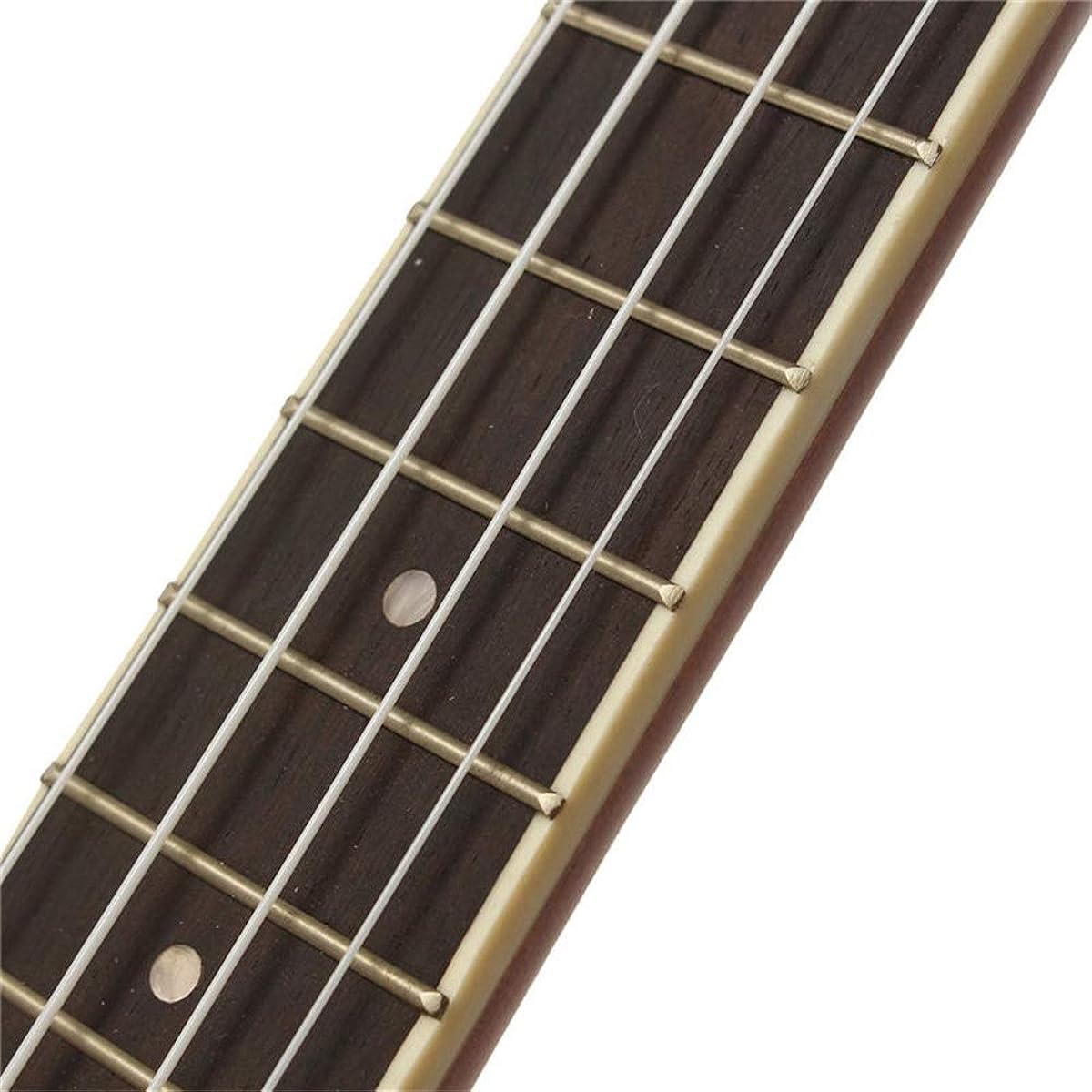 Classical Guitar 23 Inch Banjo Sapele Mahogany 4 String Concert Size Matte Lyre Nylon Strings Easy to Learn and Play (Color : As shown, Size : 23inch)