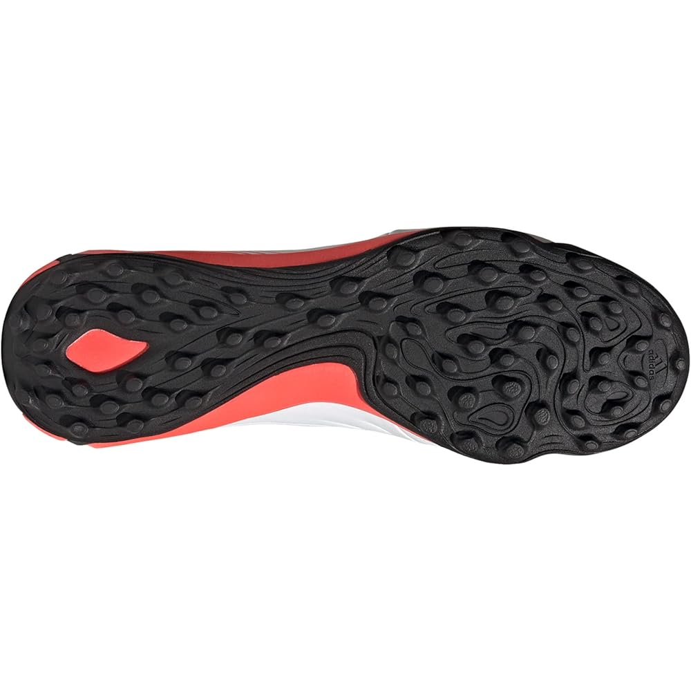 [Adidas] Futsal Shoes Copa Sense.3 TF Turf LEQ69 Footwear White/Solar Red/Iron Metallic (FY6186)