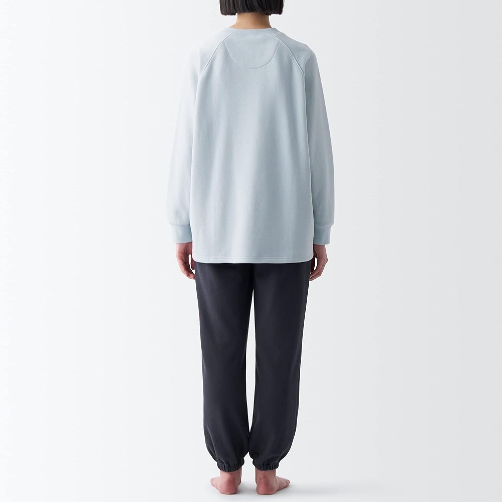 MUJI Pullover Stretch Sweatshirt Oversize Pullover Women's