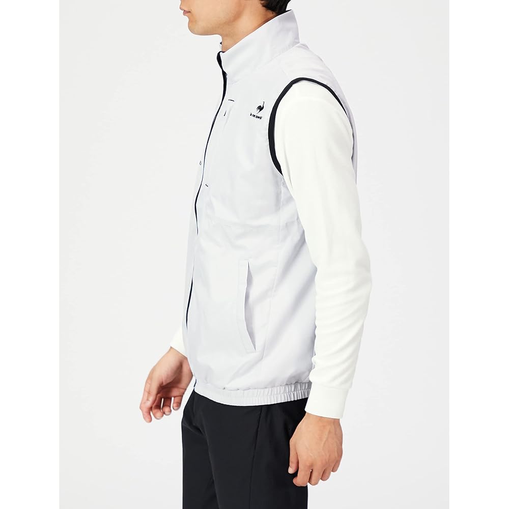 [Le Coq Sportif] 2022 Autumn/Winter Model Outer Vest Water Repellent, Windproof, UPF15, Suitable for Light Rain, Men's