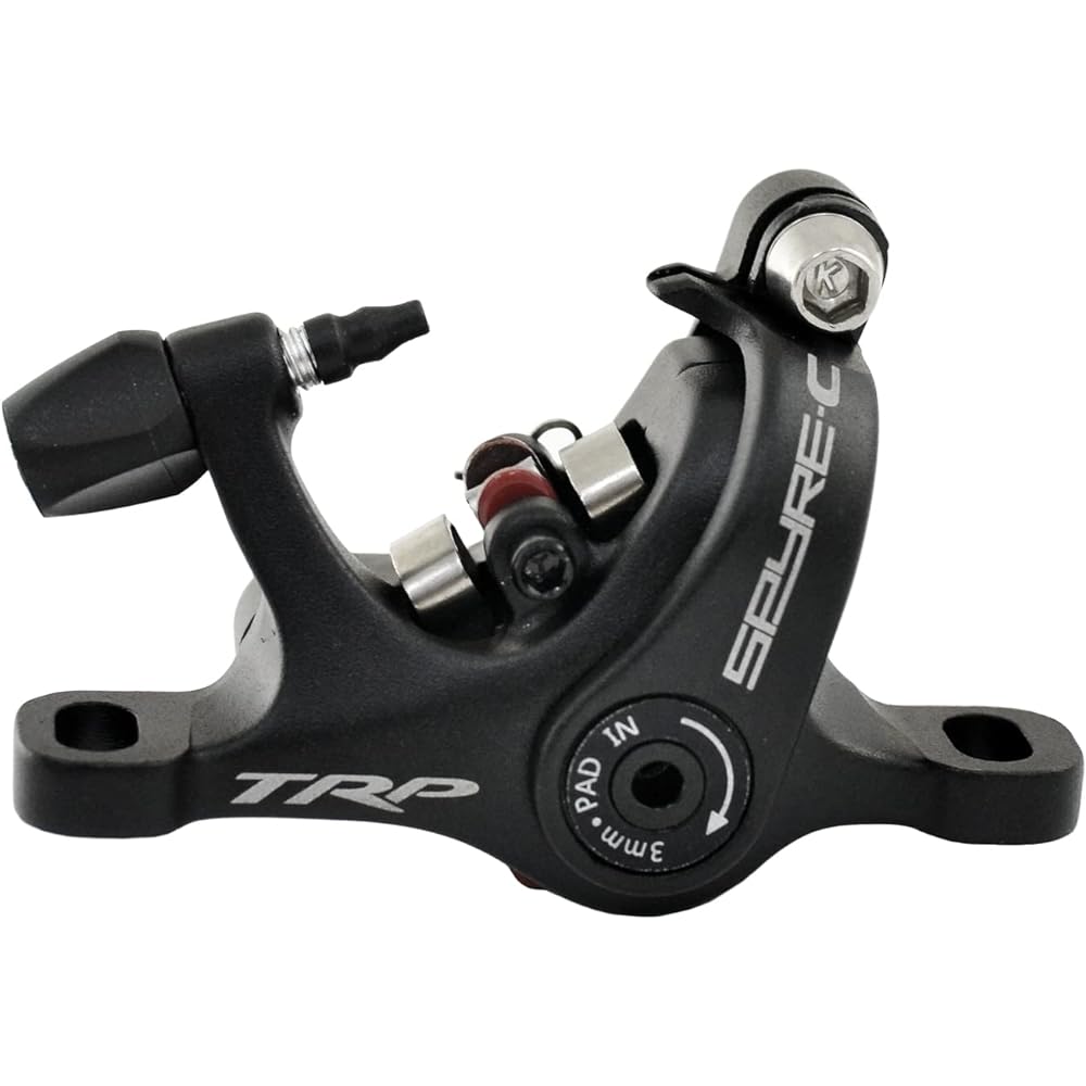 TRP SPYRE-C Road Alloy Mechancial Disc Brake Set 160mm Rotor, Front and Rear, MH1705