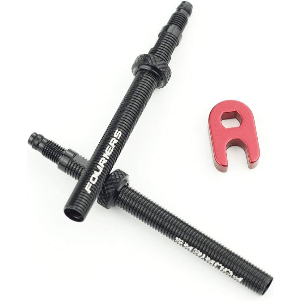 FOURIERS Bicycle Valve Extender Presta Valve Extension Adapter