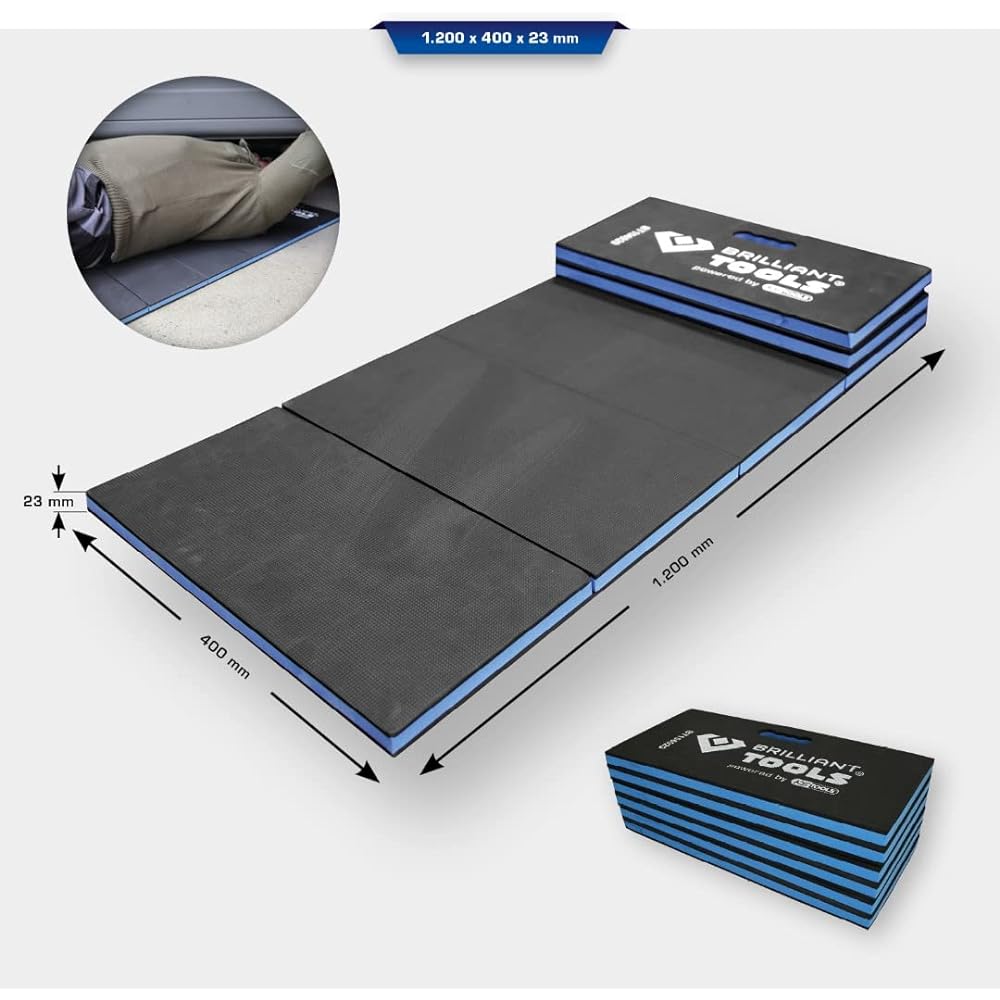 KS Tools Foldable Machine Protection Mat 1200 x 400 x 23mm BT156920