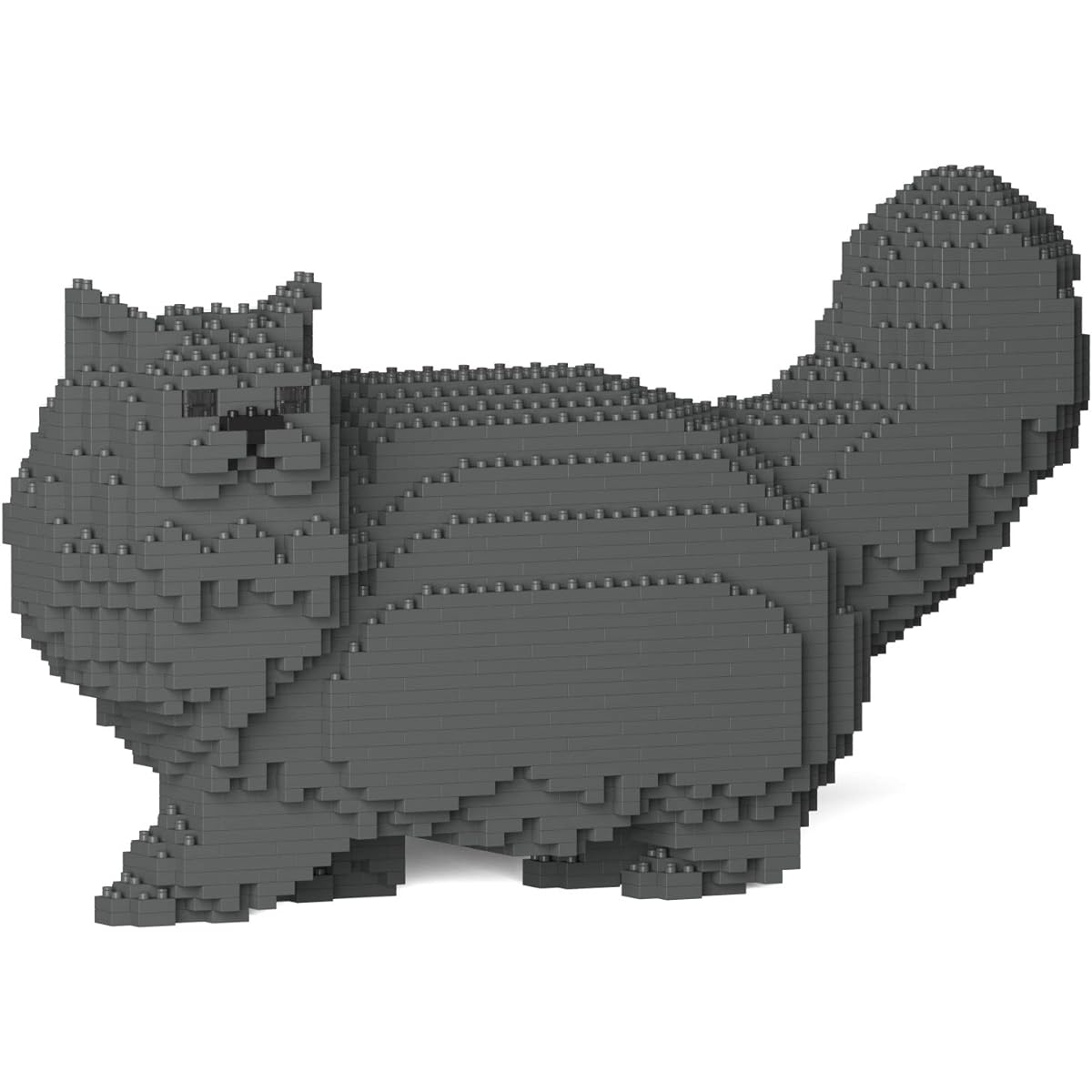 JEKCA Jekkablock Persian Cat Gray 02S-M02 Cat Cat