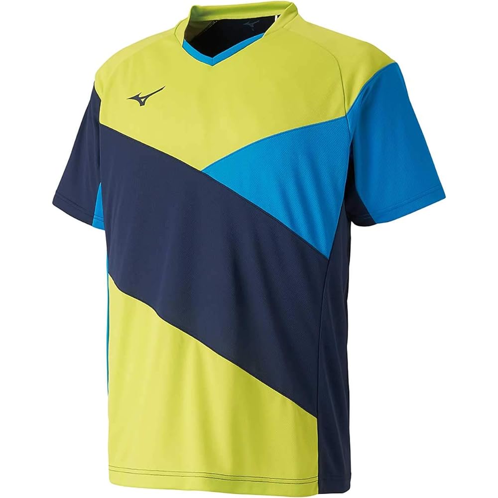 [Mizuno] Table Tennis Wear, Game Shirt, Short Sleeve, Standard, Dynamotion Fit, Sweat Absorption, JTTA Officially Approved 82JA9003