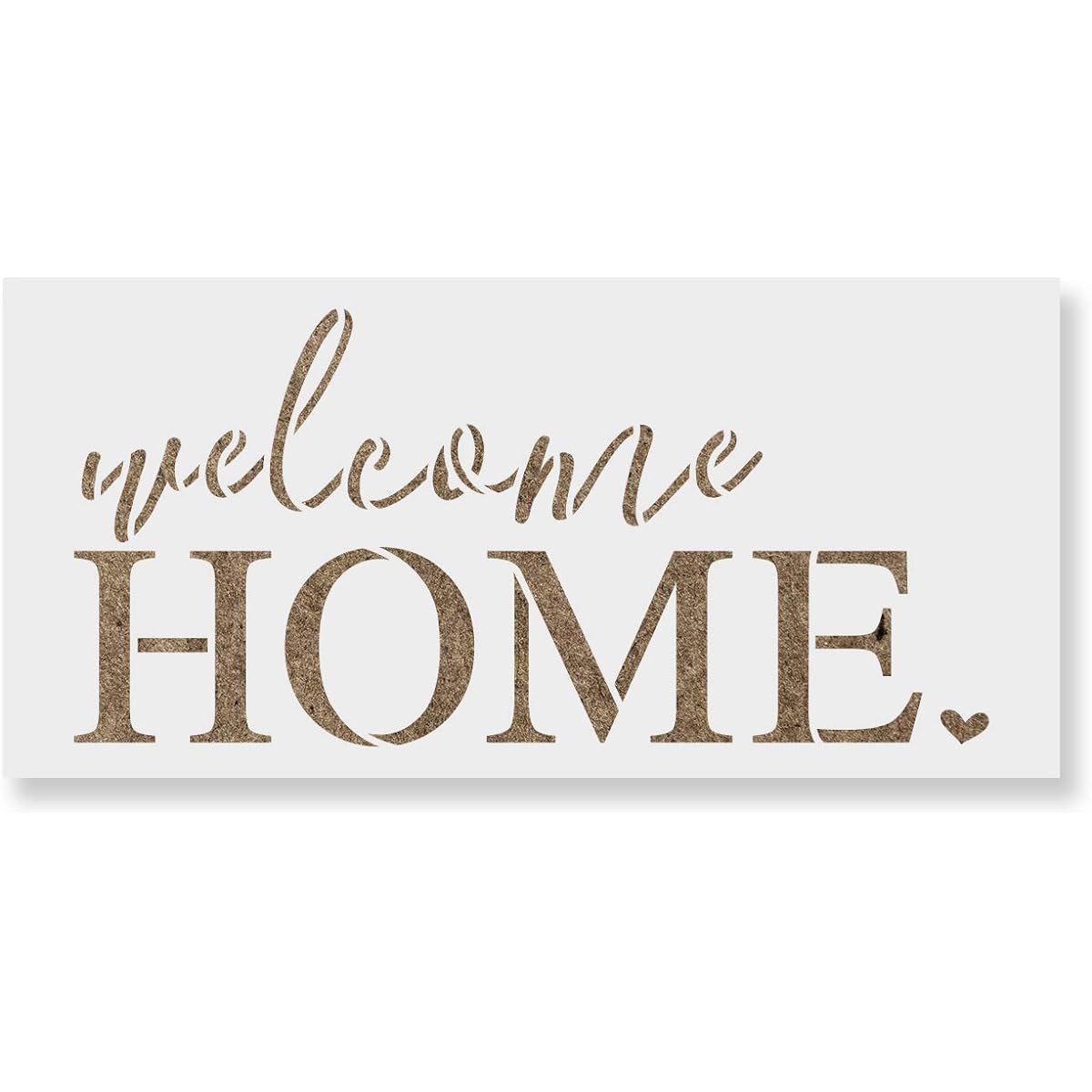 Welcome Home Stencils - Entrance Stencils for Home Styling Contemporary Artwork Farmhouse Stencils