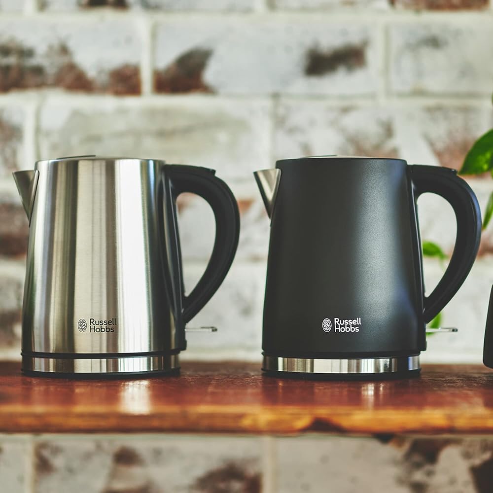 Oishi and Associates Russell Hobbs Electric Kettle 1.0L Basic Black 7013JP-BK