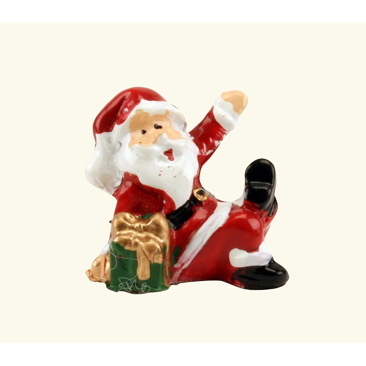 Santa 1 inch Dancing Set of 3 Holiday Mini 204-2384
