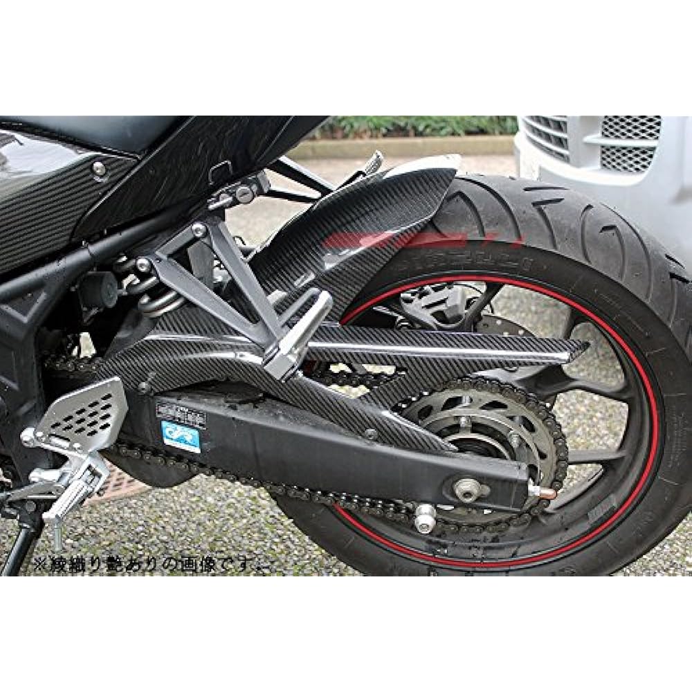 SSK Rear Fender Long Type Dry Carbon Twill Weave Matte (YZF-R25)(YZF-R3)(MT-25)(MT-03) CYA0602TM