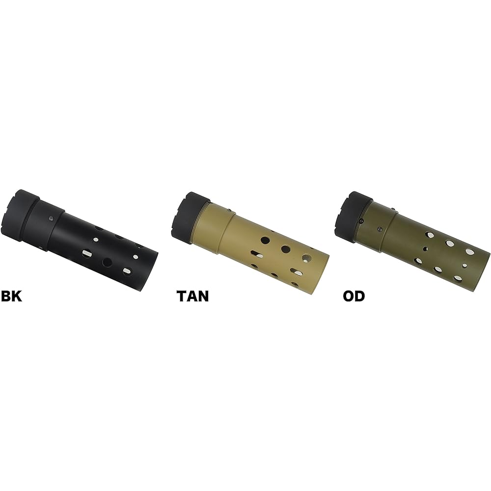 Mad Bull Airsoft PRI Certified GIII Round Rail 7" Polymer BK P01-001BK