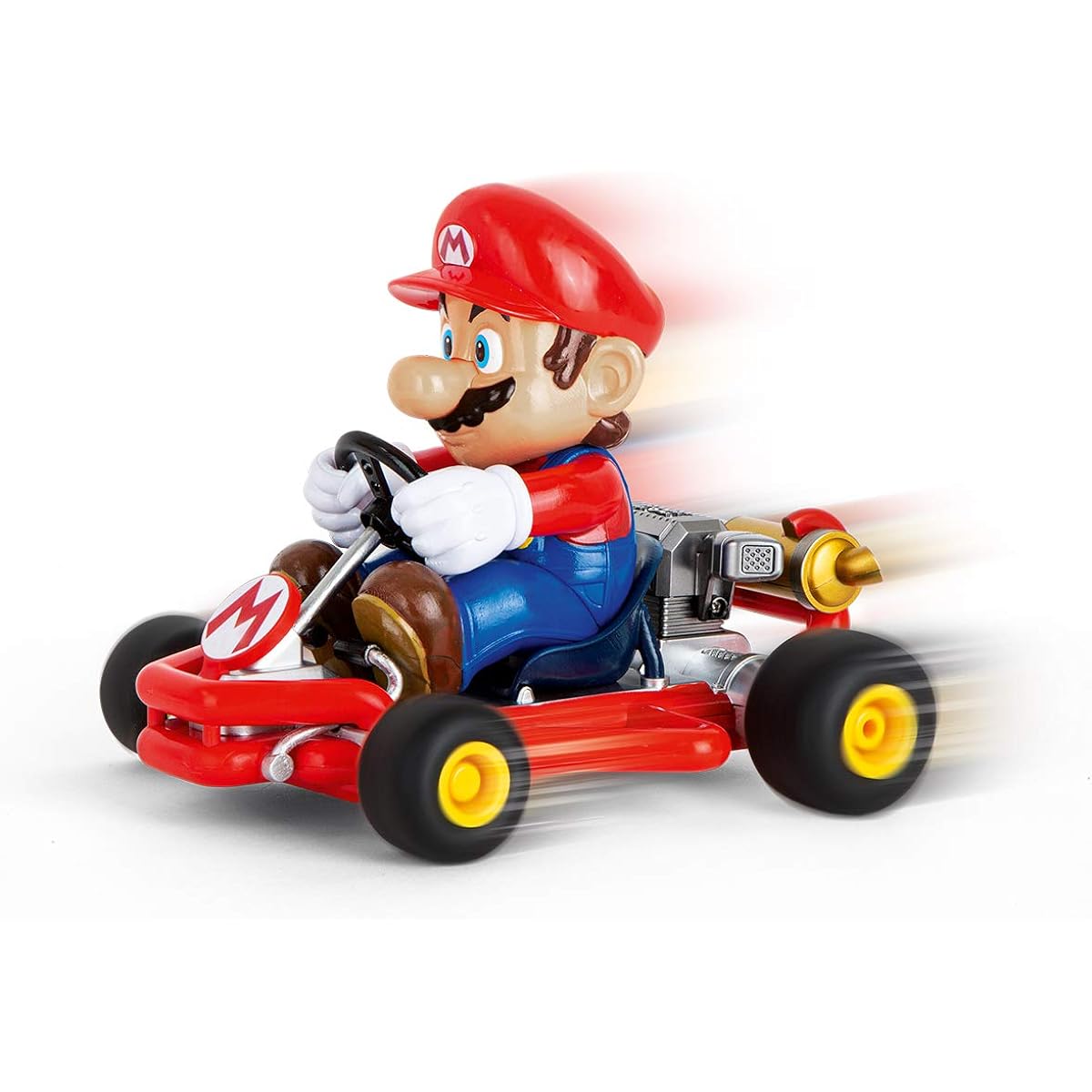 Carrera 200989 RC Officially Licensed Kart Pipe Kart Mario 1:18 Scale 2.4Ghz Remote Radio Control Car with Rechargeable LiFePO4 Battery - Kids Toys for Boys/Girls