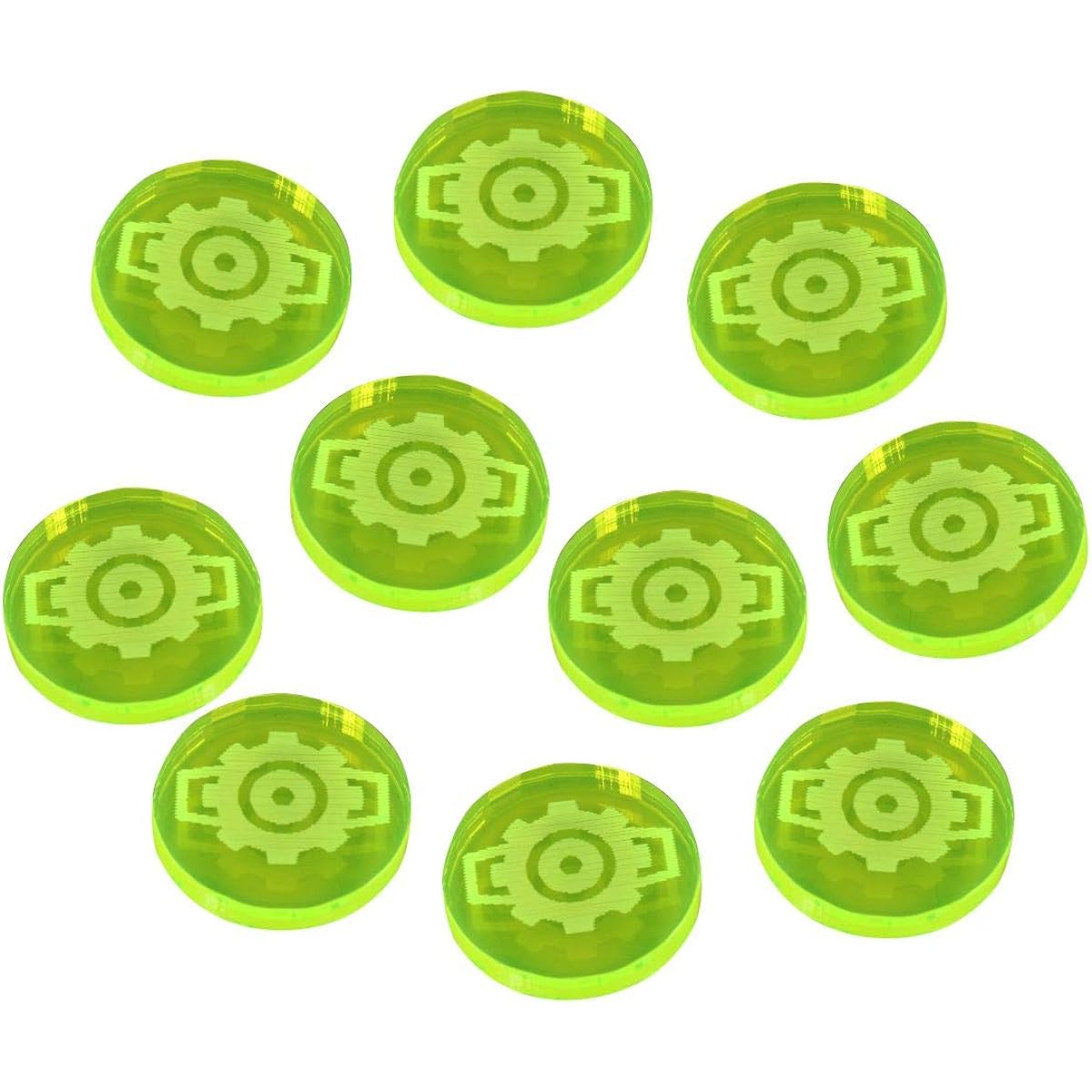 LITKO Space Fighter 2nd Edition Tokens | Compatible with Star Wars: X-Wing Miniatures Game | 10 Pack (Count Tokens)