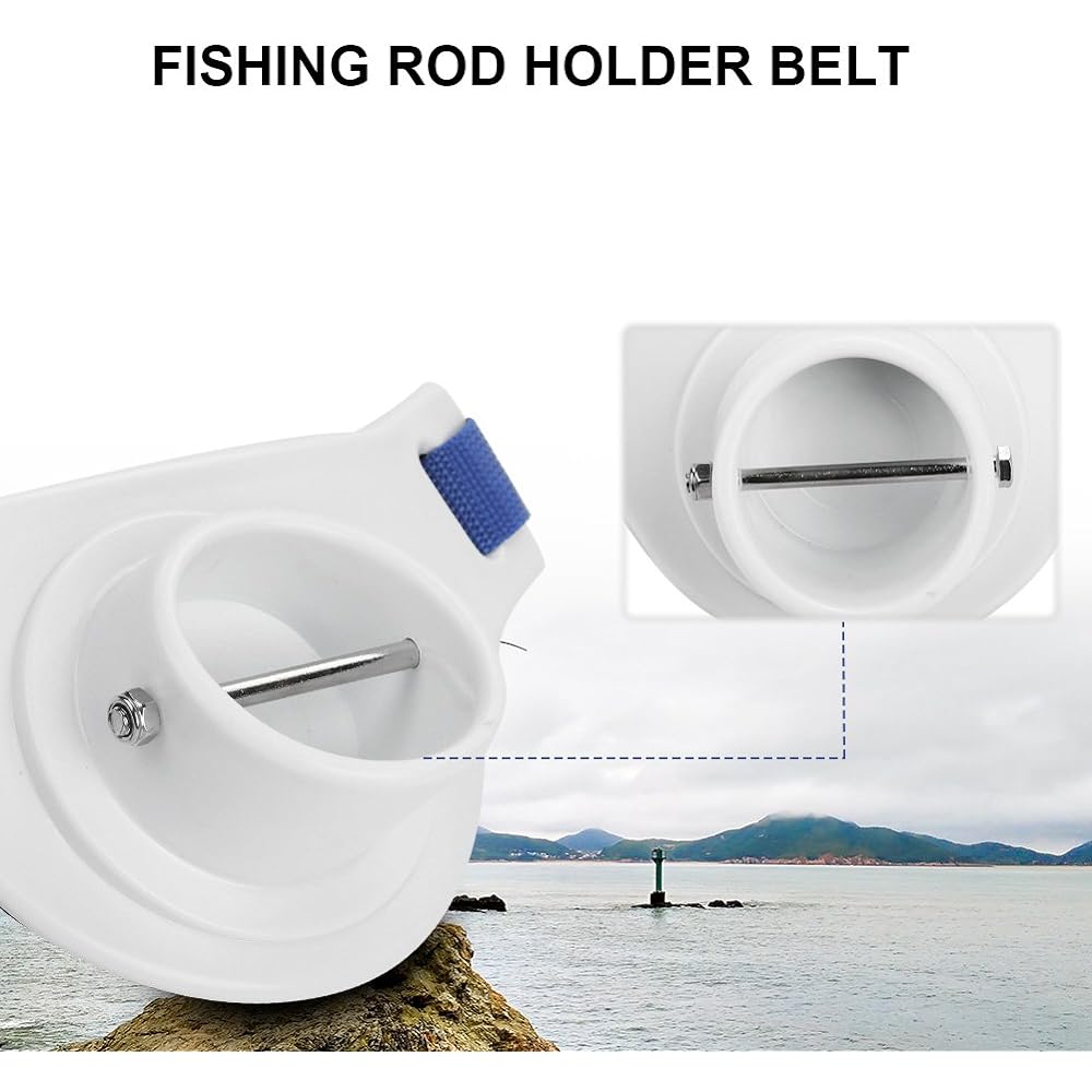 Fighting Belt Sea Fishing Gimbal Belt Rod Holder Waistband Lurematic Fixing Harness Fishing 5mm Thickness Adjustable Boat Fishing Equipment Tackle Waist Rod Holder