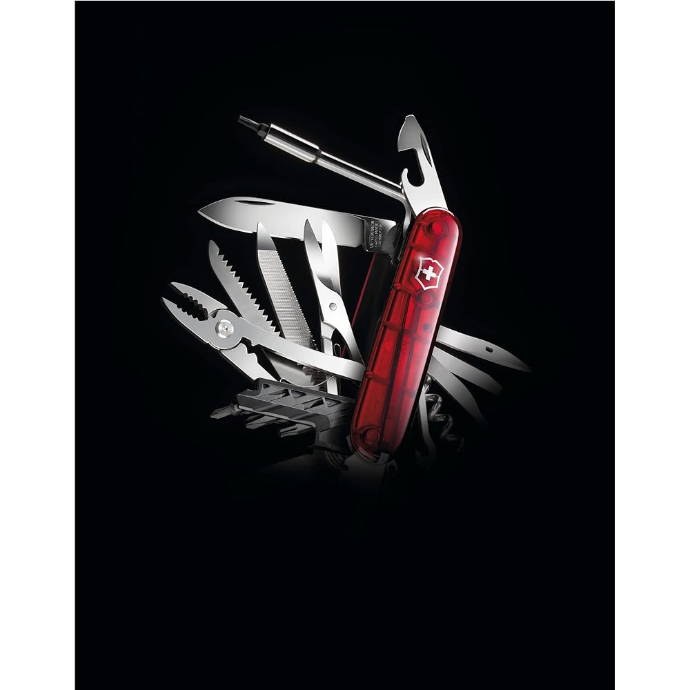 VICTORINOX Cyber Tool M/L Swiss Army Knife Multifunctional Knife DIY Precision Screwdriver Set PC Disassembly Tool Set Swiss Made Multi Tool [Domestic Genuine Product]