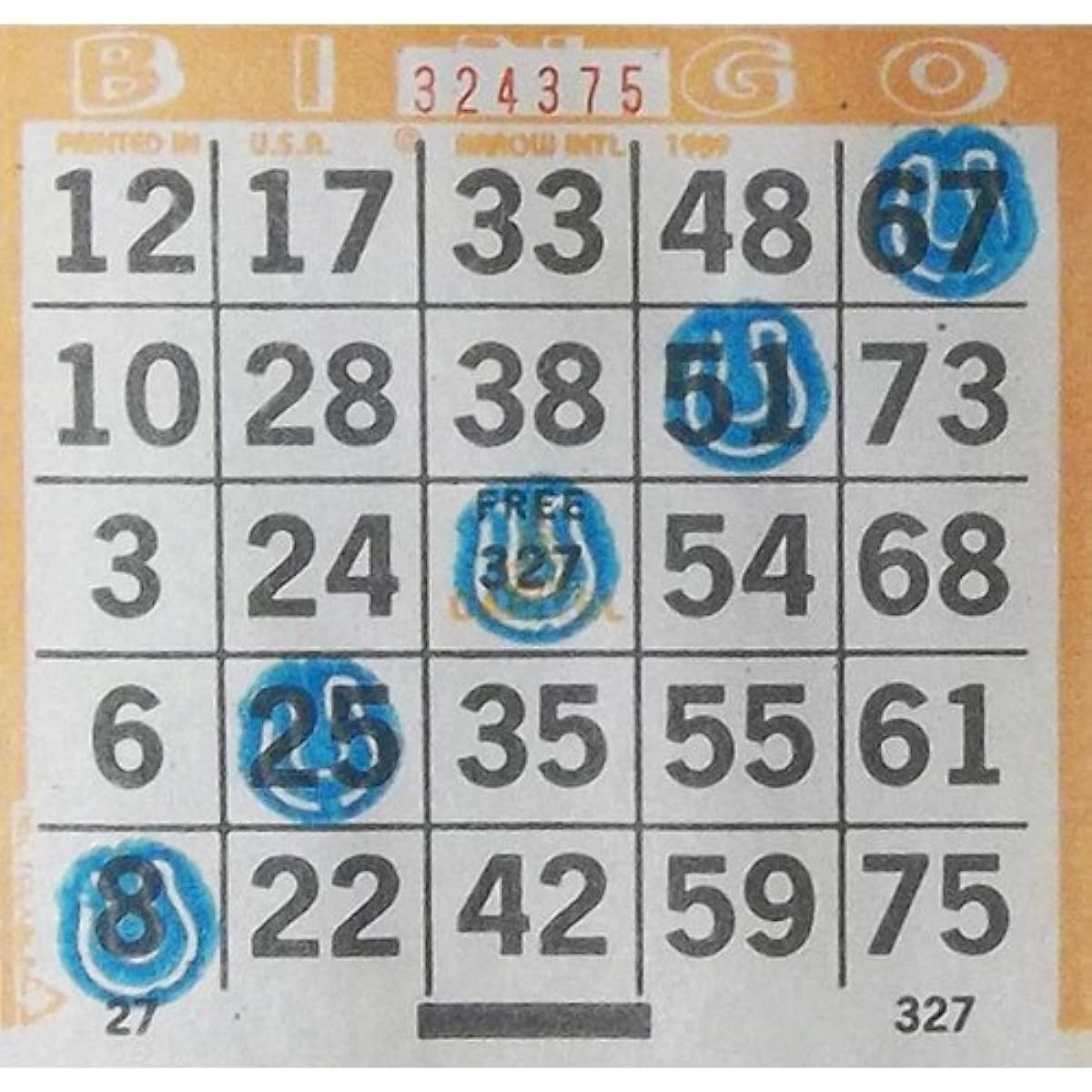 Bingo Delight Blue Horseshoe Bingo Dauber