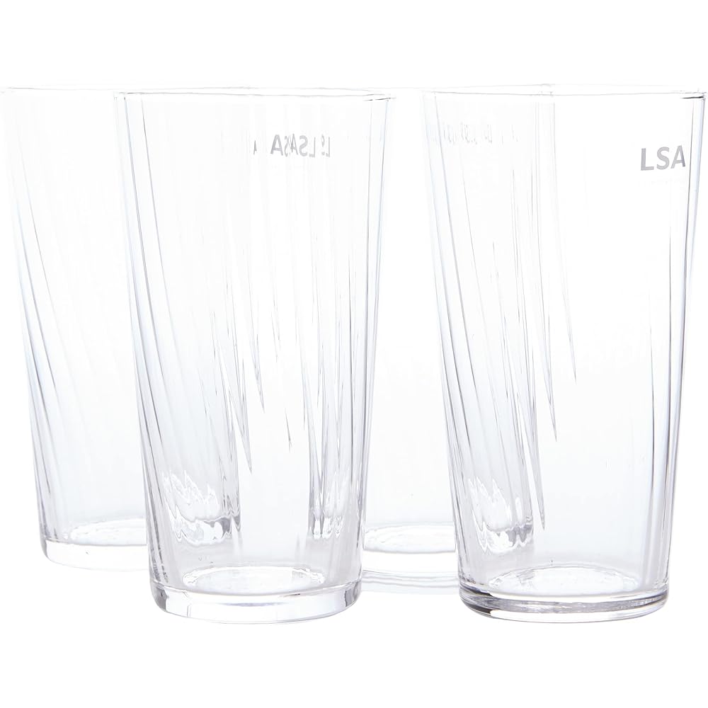 LSA Glass Gio Line Juice Glass x 4 G059-11-304