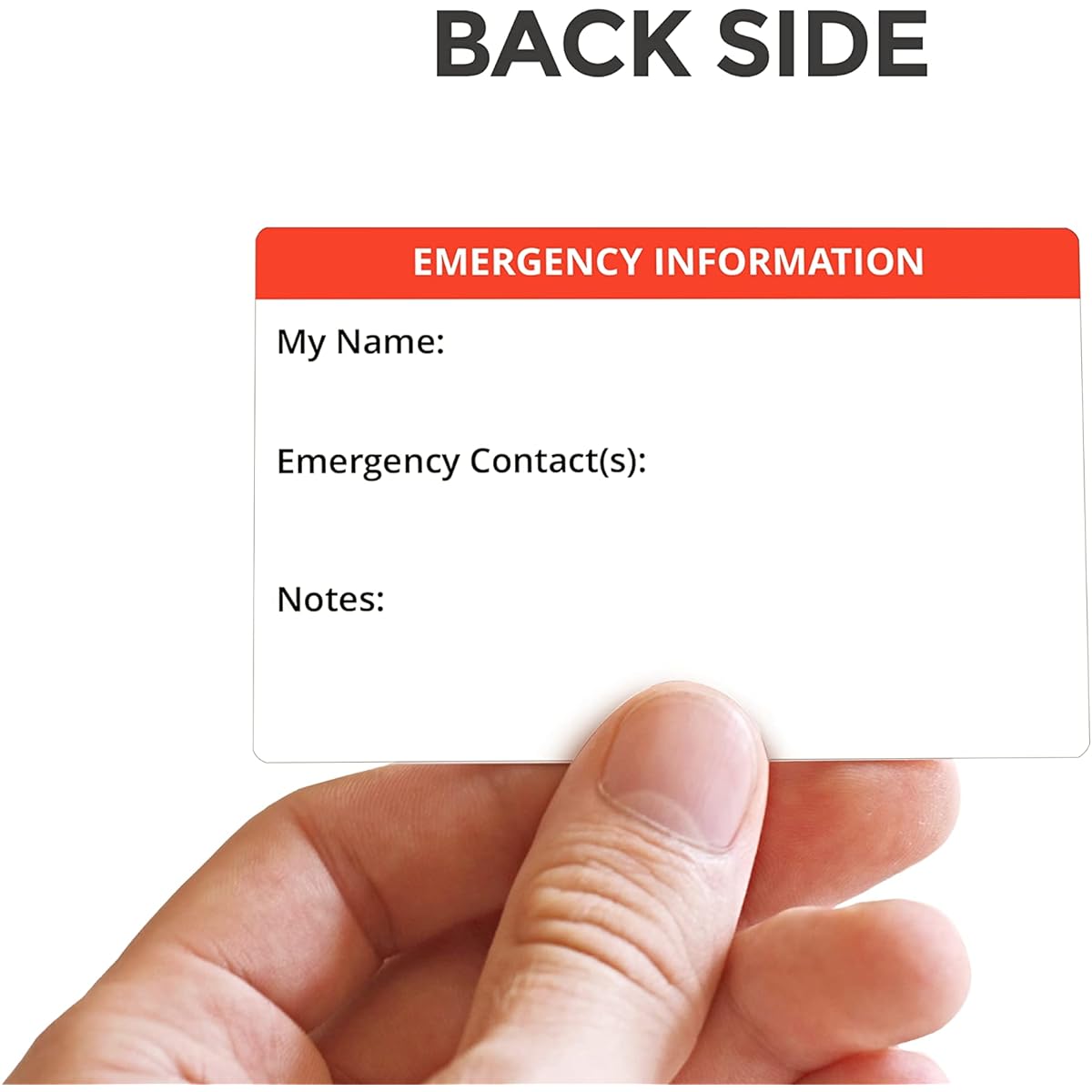 PinMaze Autism Alert Card - ADHD Awareness Card - Autism Emergency Contact Card Wallet Insert (2 Pieces)