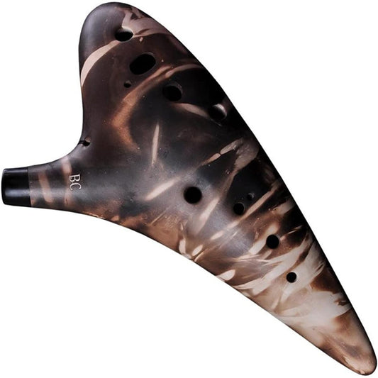 12 Hole Ocarina Smoke 12 Hole Bass C Key Ocarina Student Beginner Ocarina Instrument Ocarina Instrument