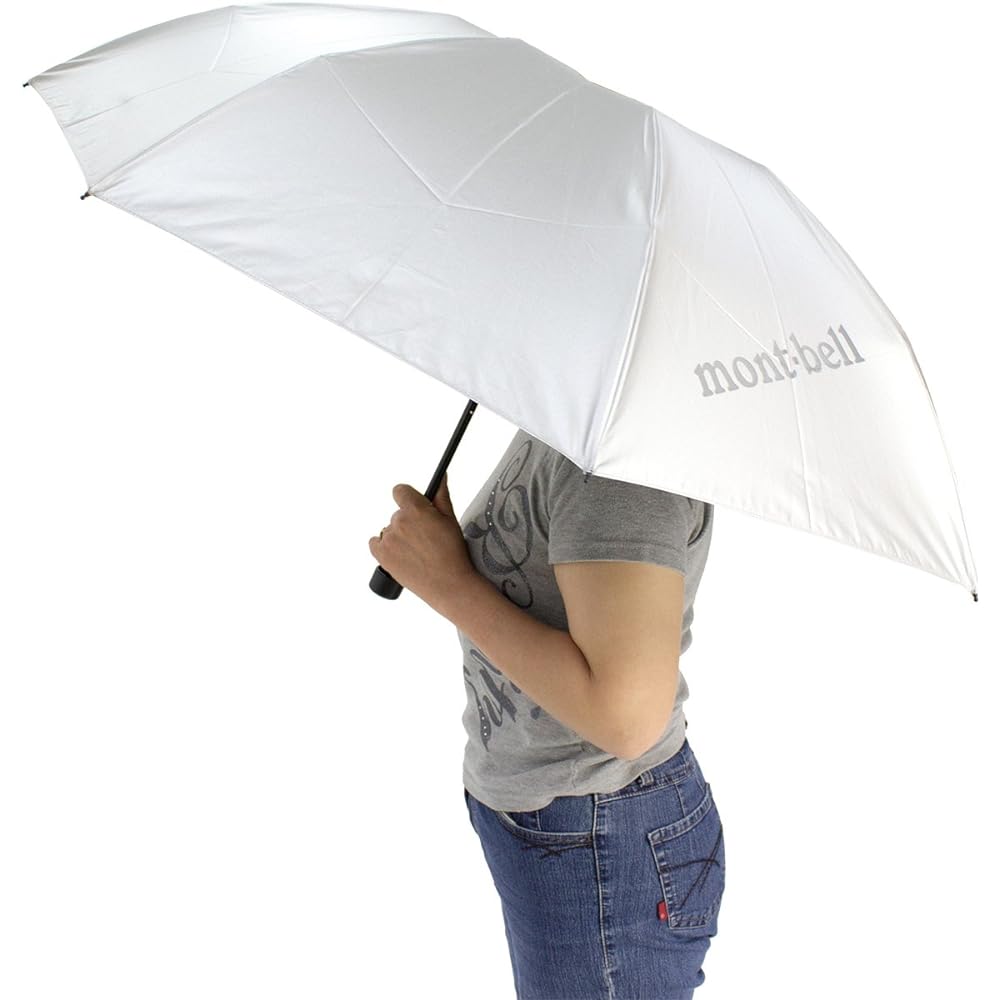 [Mont-bell] Mont-bell Umbrella Folding Umbrella Sunblock Umbrella 75 Denier Folding Umbrella 8 Ribs Outdoor Umbrella Rain Gear 1128560