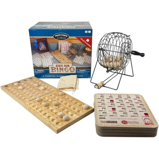 8-player bingo game for friends and family (reusable cards)