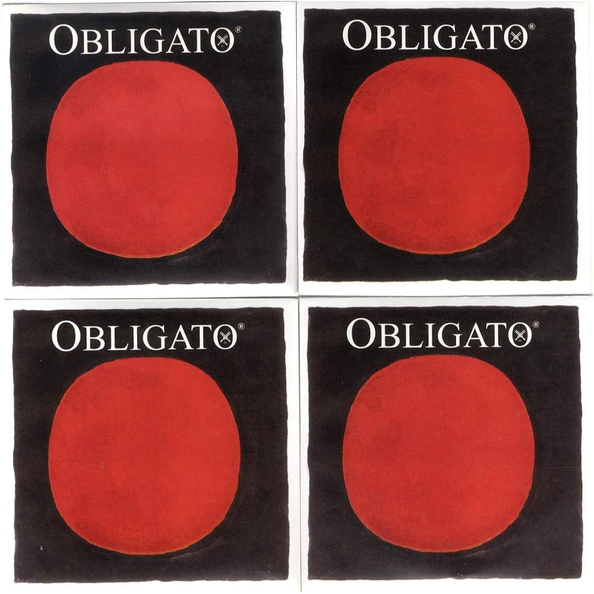 OBLIGATO Violin String (4/4) Set E String Ball End