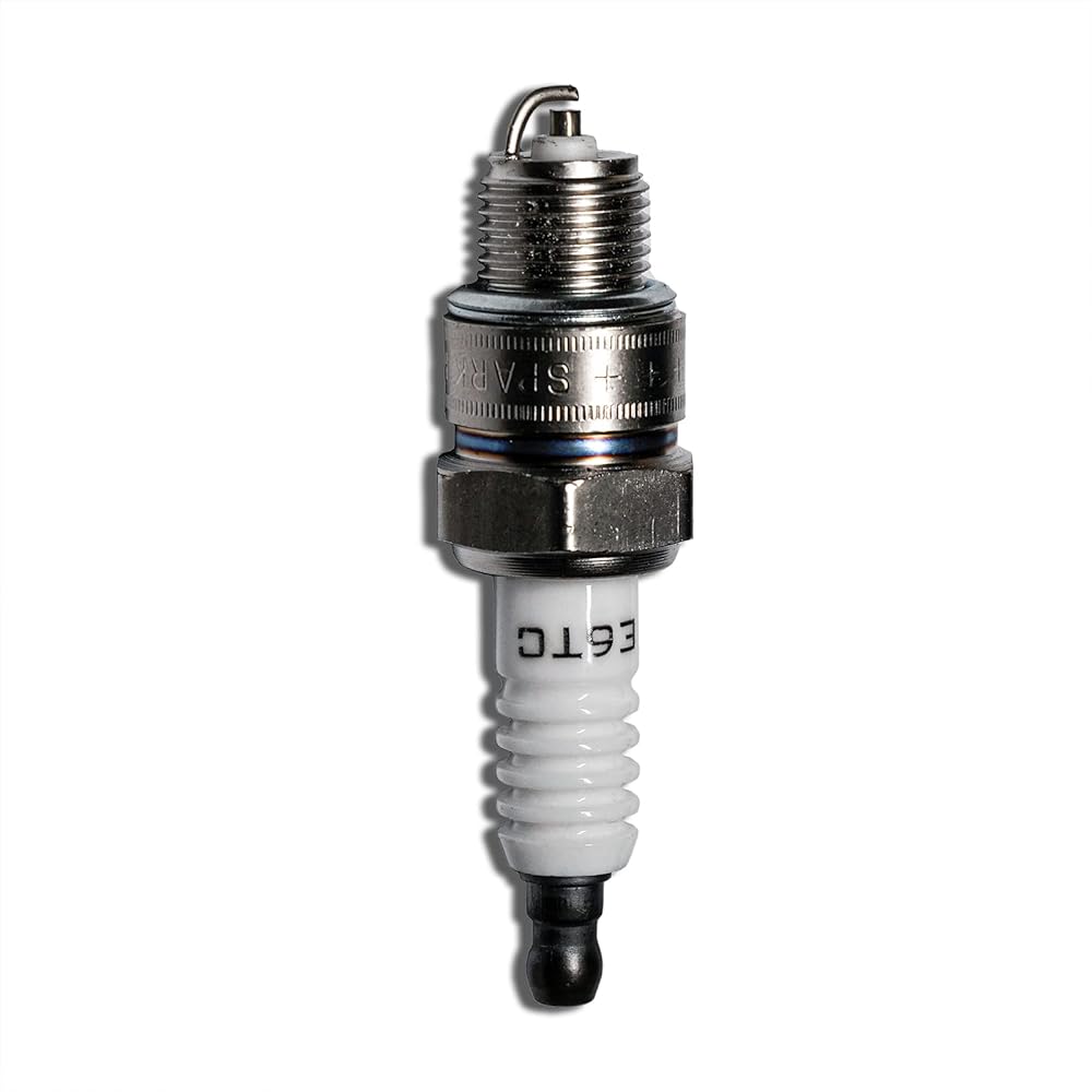 JMCHstore 2 Racing Spark Plug Coleman CT100U CC100X Mini Bike Predator 79cc Engine CK100 SK100 Go Kart Massimo MB100 E5TC E6TC E6RC (2 Pack)
