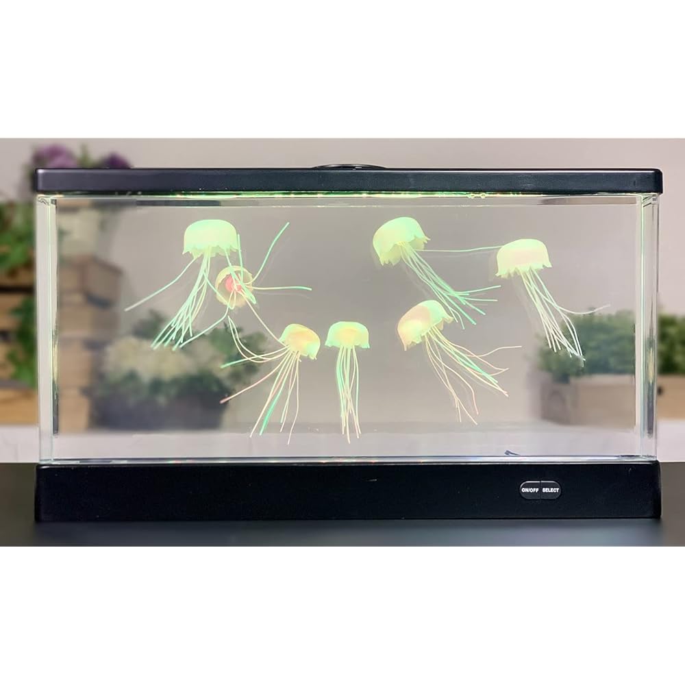 Ishiguro Aquarium Jellyfish Wide W450 x H245 x D70mm Black