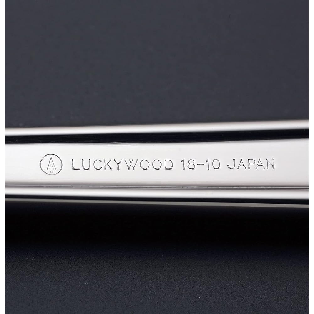 Kobayashi Kogyo Lucky Wood Cutlery Set Made in Japan Emerald Gold 12pc. Pair Dinner Set Gift Wrapping Specification Made in Niigata Tsubame-Sanjo