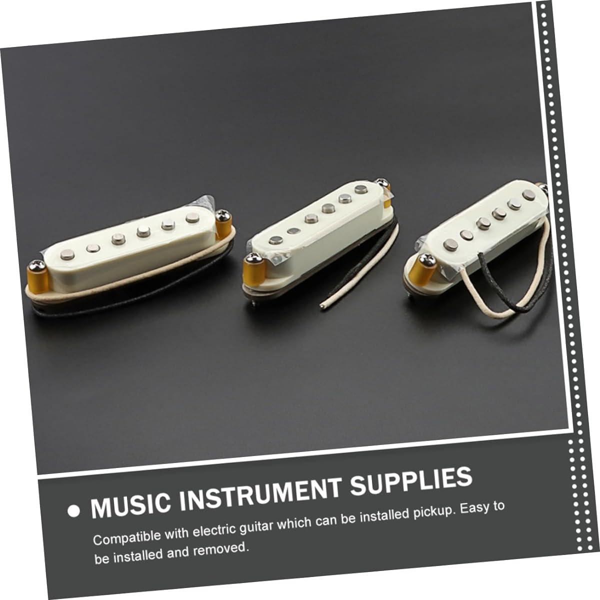 VINTORKY 5 Select Electric Guitar Part Guitar Sound Pickup Single Coil Pickup Acoustic Guitar Pickup Bass Pickup Acoustic Pickup Guitar Pickup