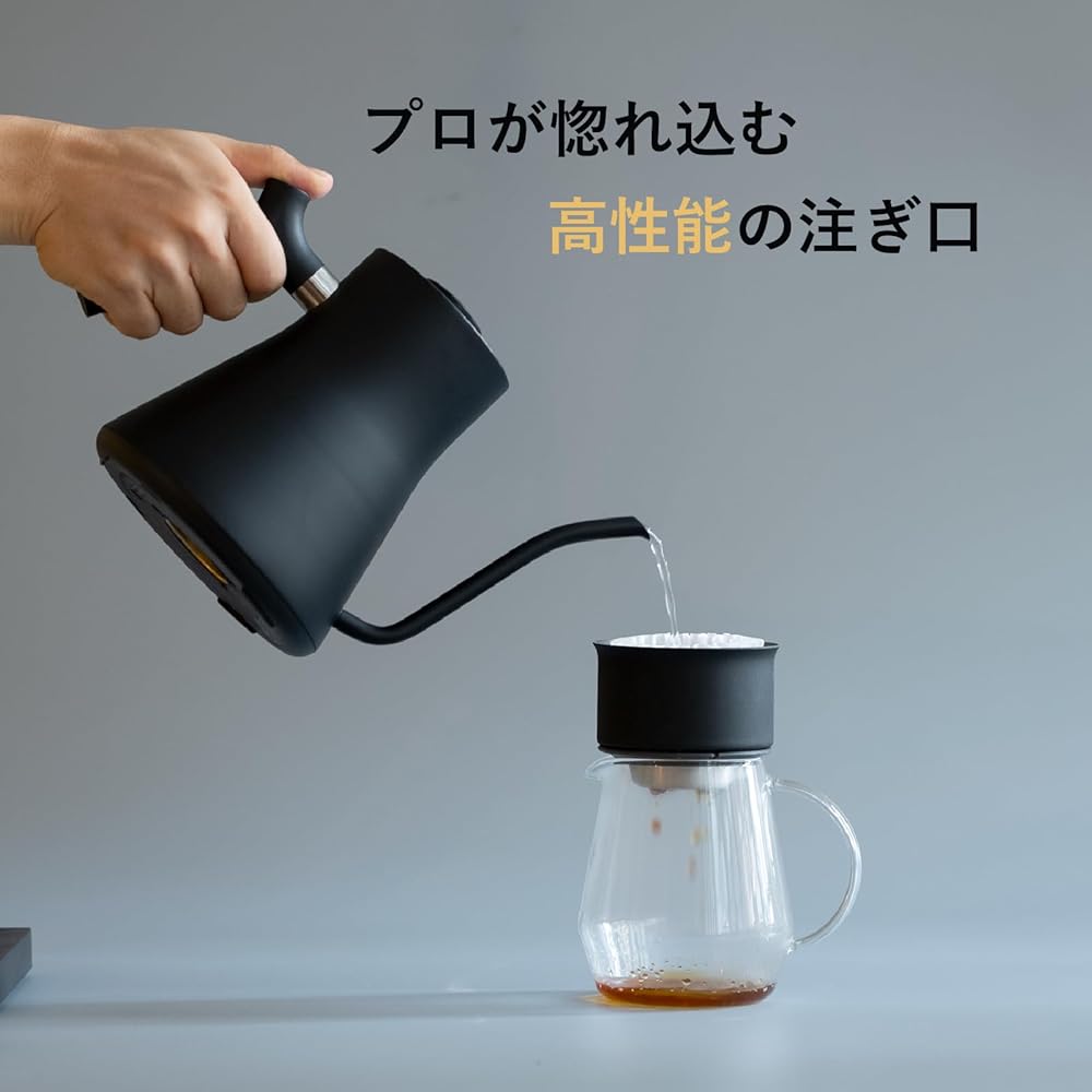 [Domestic genuine product, 1 year manufacturer's warranty] FELLOW Stagg EKG Electric kettle with temperature adjustment function, white [PSE certified]