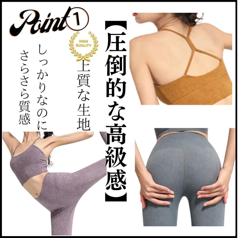 [RAKUMIKA] Women's Yoga Wear Top and Bottom Set Stylish Training Wear Setup Sports Bra Tops Leggings Pilates Gym Training