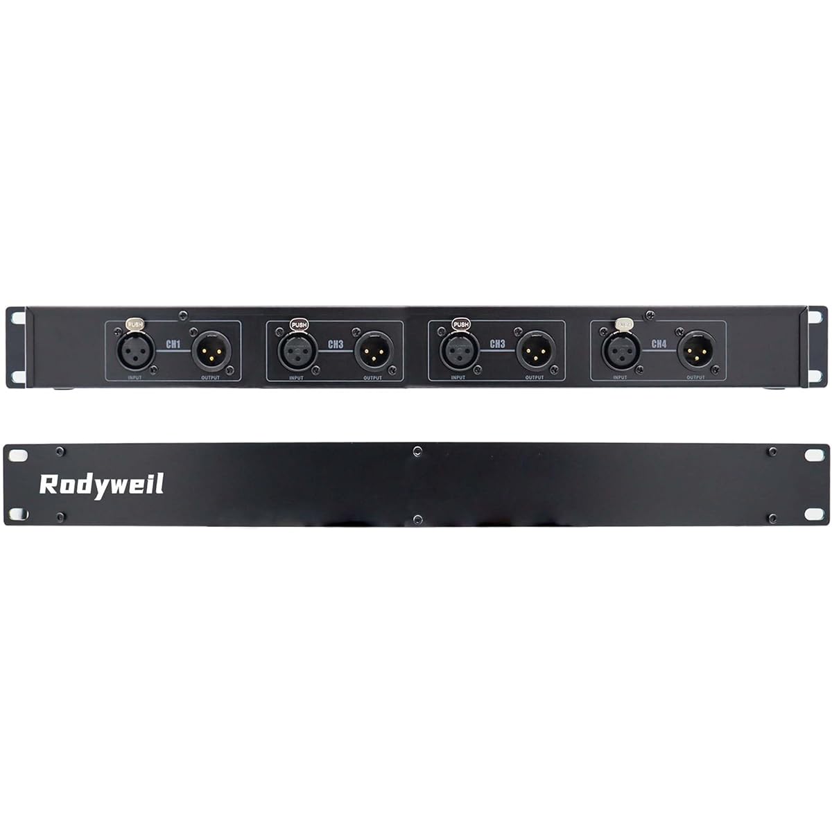 Rodyweil Mic Preamp Dynamic Mic Booster Mic Activator (Red)