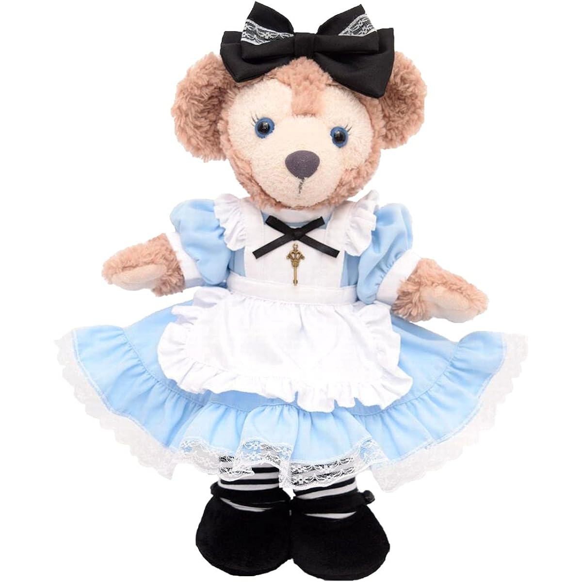 Teddy Bear Mail Order Alice ShellieMay Clothes Dress Up Costume Alice in Wonderland Sky Blue Body not included S size