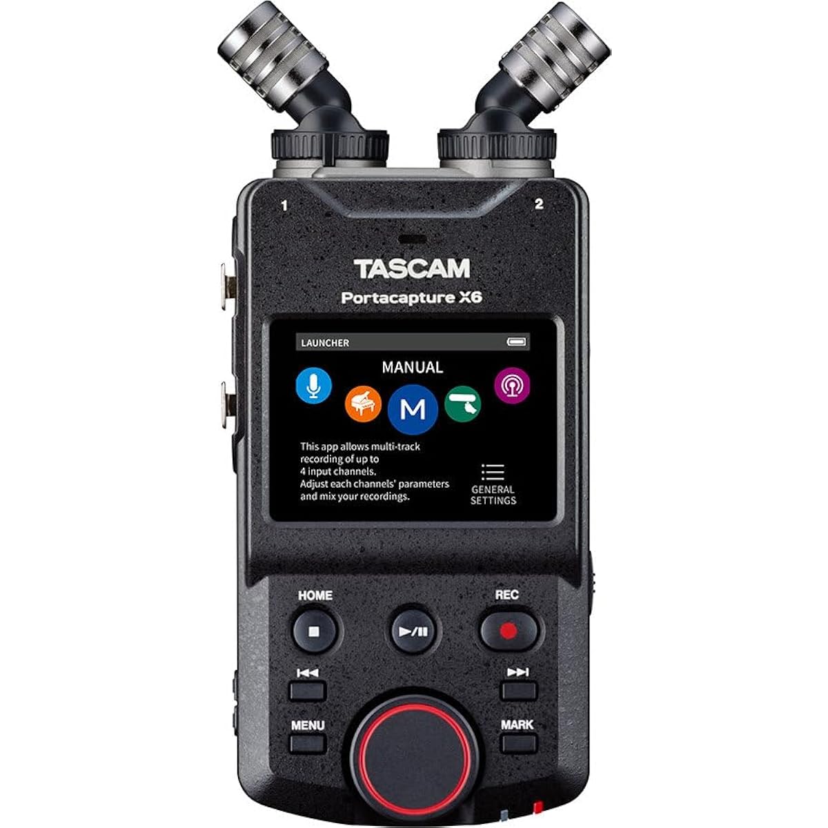 TASCAM Portacapture X6+AK-BT1+WS-86 32bit Float Recording 6-Track Portable Recorder/Bluetooth Adapter + Windscreen Included
