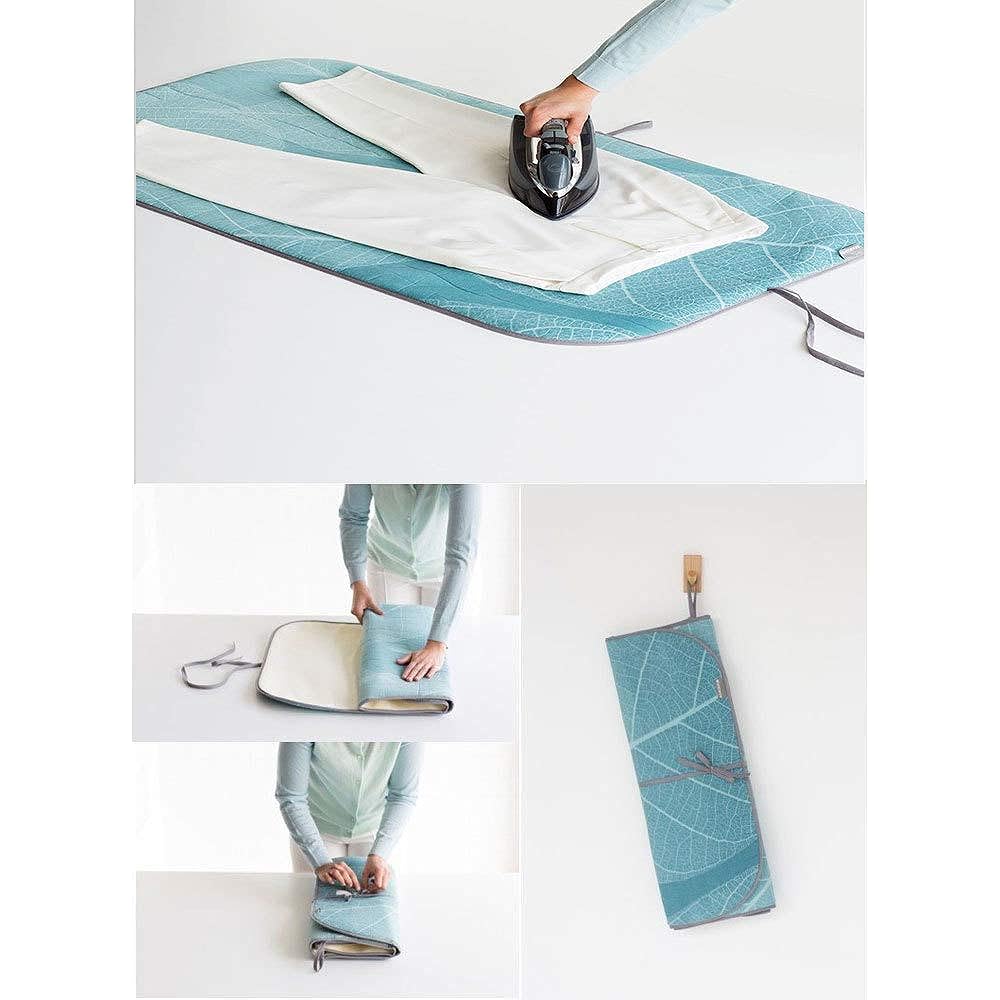 Brabantia Iron Blanket, Mint Green, 120 x 65 cm, Large Size, 6 Layer Structure, No Steam Leaking 105562