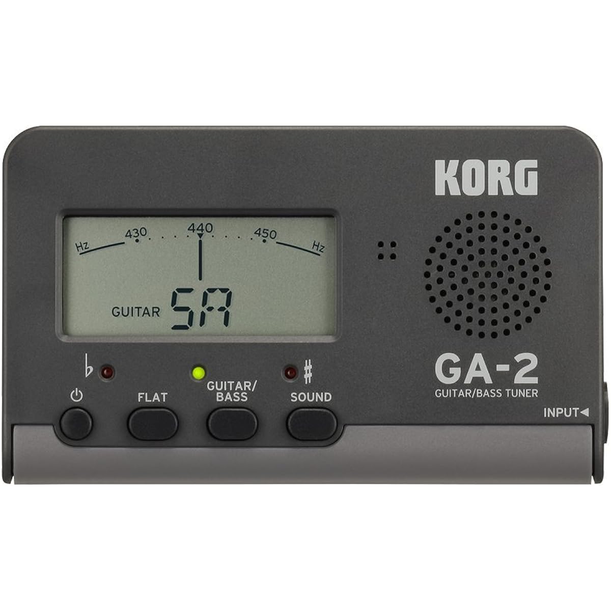 [Bulk Purchase] KORG - Guitar/Bass Tuner GA-2 Black x Light Gray Set of 10