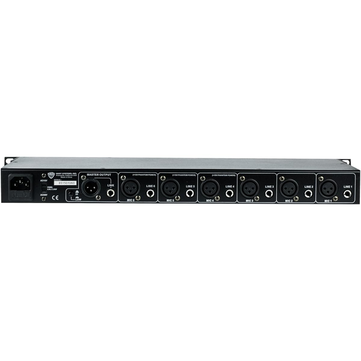 Nady RMX-6 6-Channel Mixer
