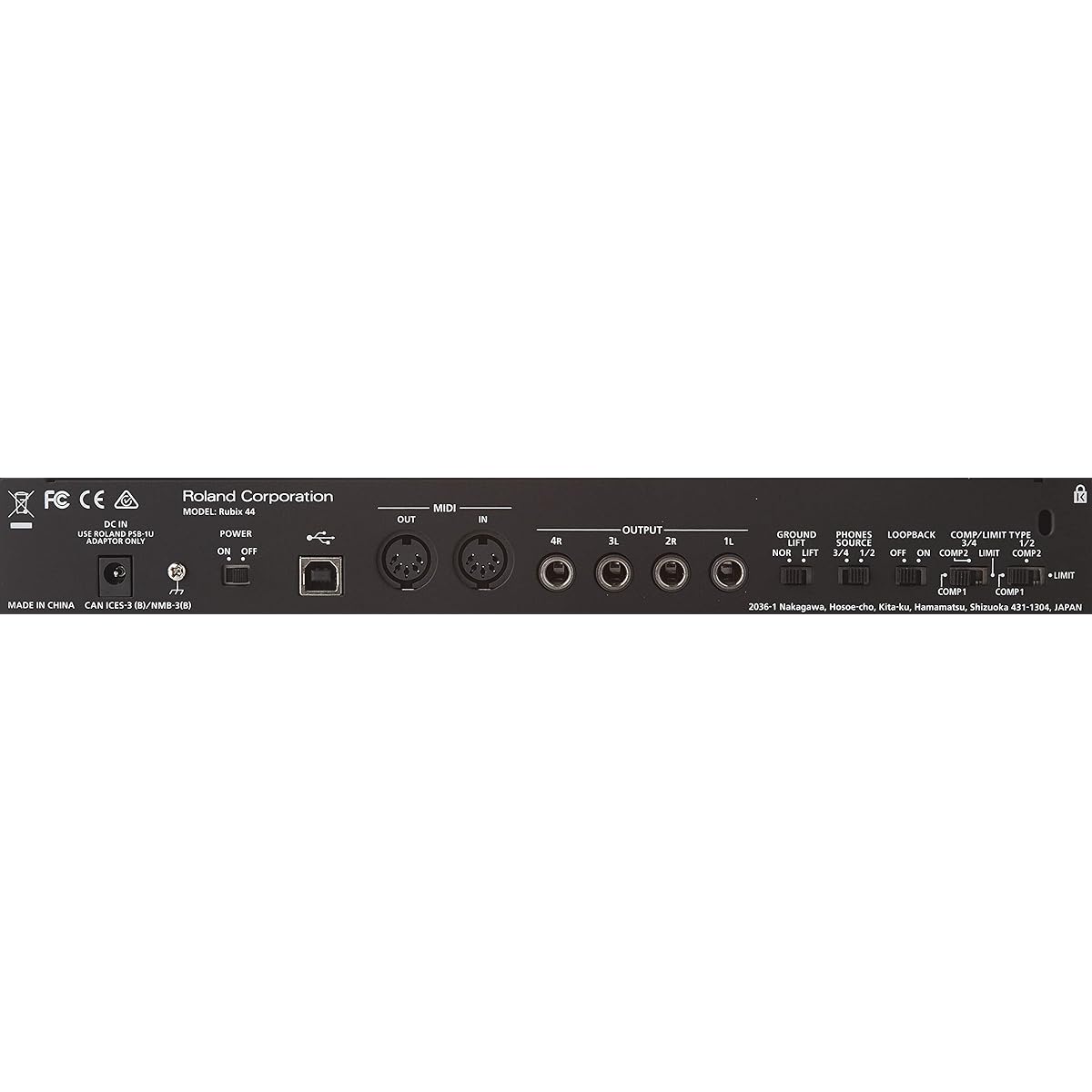 Roland USB audio interface Rubix44
